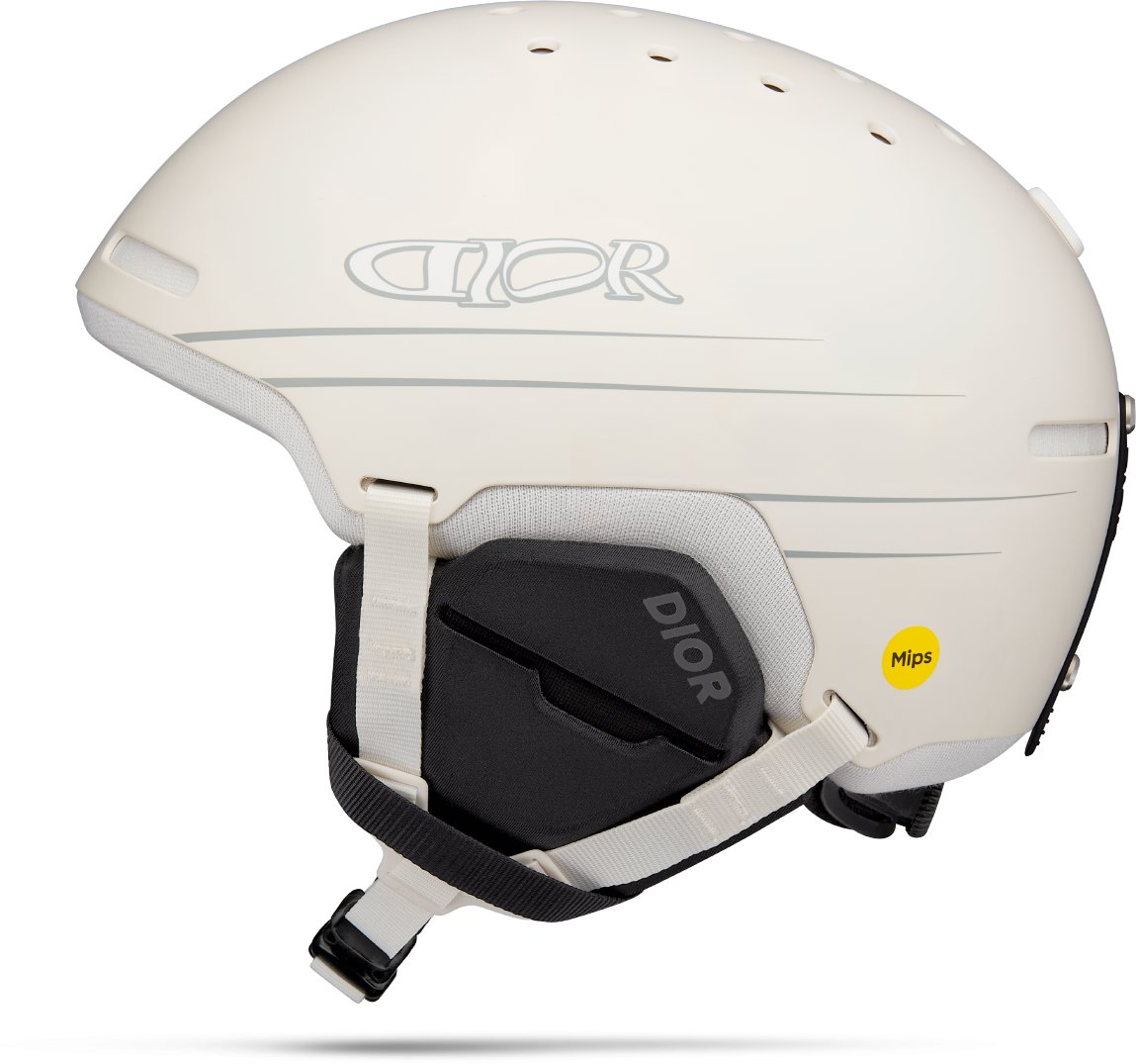 DIOR AND LEWIS HAMILTON Ski Helmet White with DIOR AND LEWIS HAMILTON