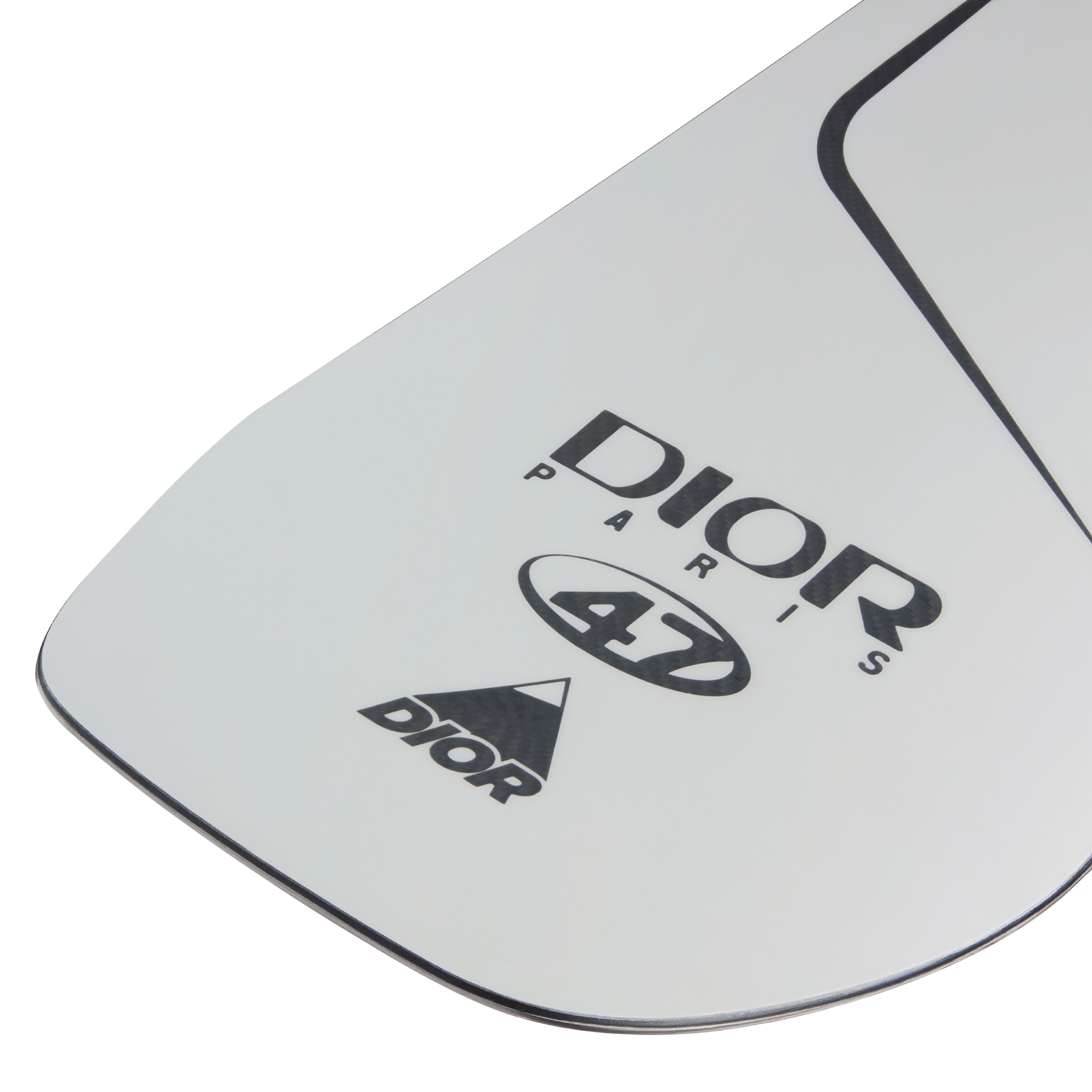 Snowboard DIOR AND FACTORY 9 – 161 cm Écru mat - ÉDITION LIMITÉE E09