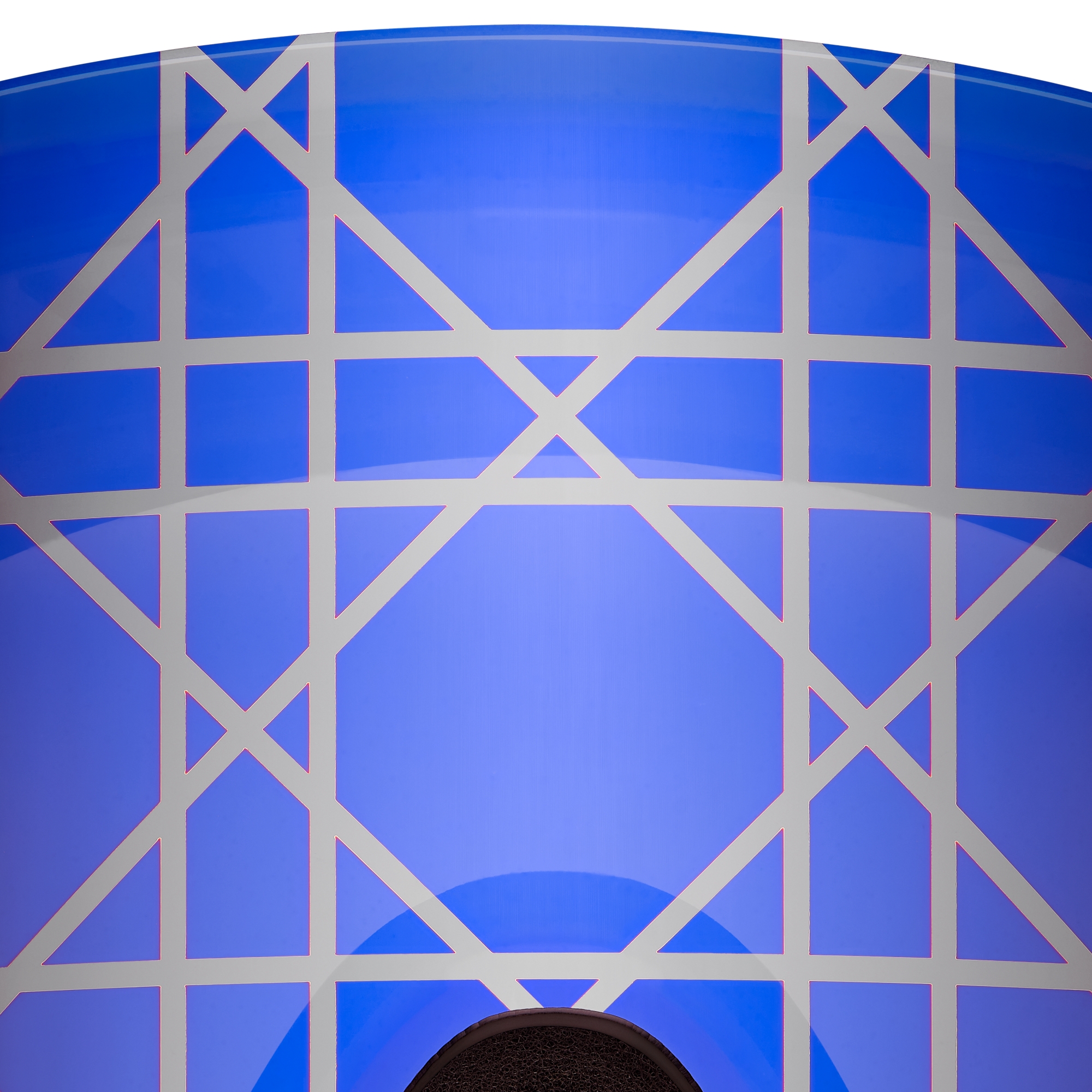 DIOR AND POC Ski Goggles - Short Fit Black with Blue Cannage Mirrored Lens and CD Signature E09