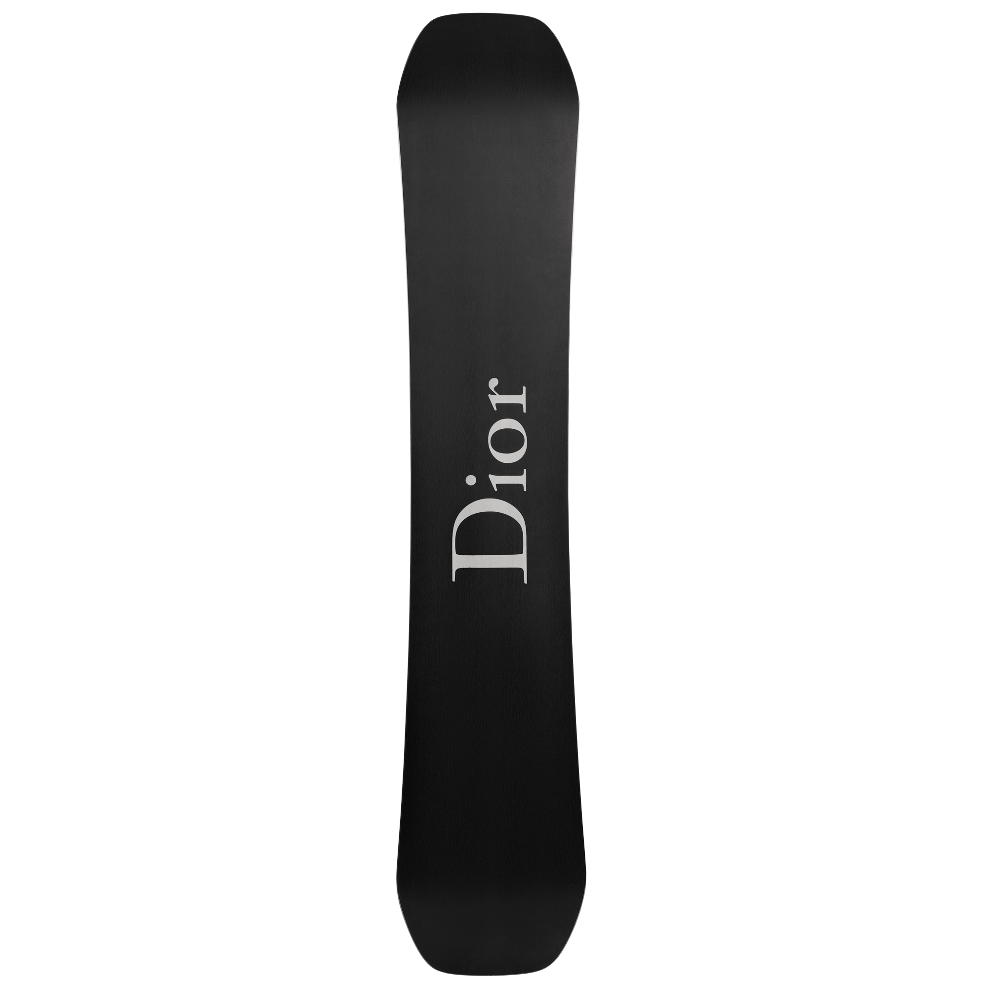 DIOR AND FACTORY 9 Snowboard – LIMITED AND NUMBERED EDITION Black with White Dior Snowflake Motif, 153 CM E08