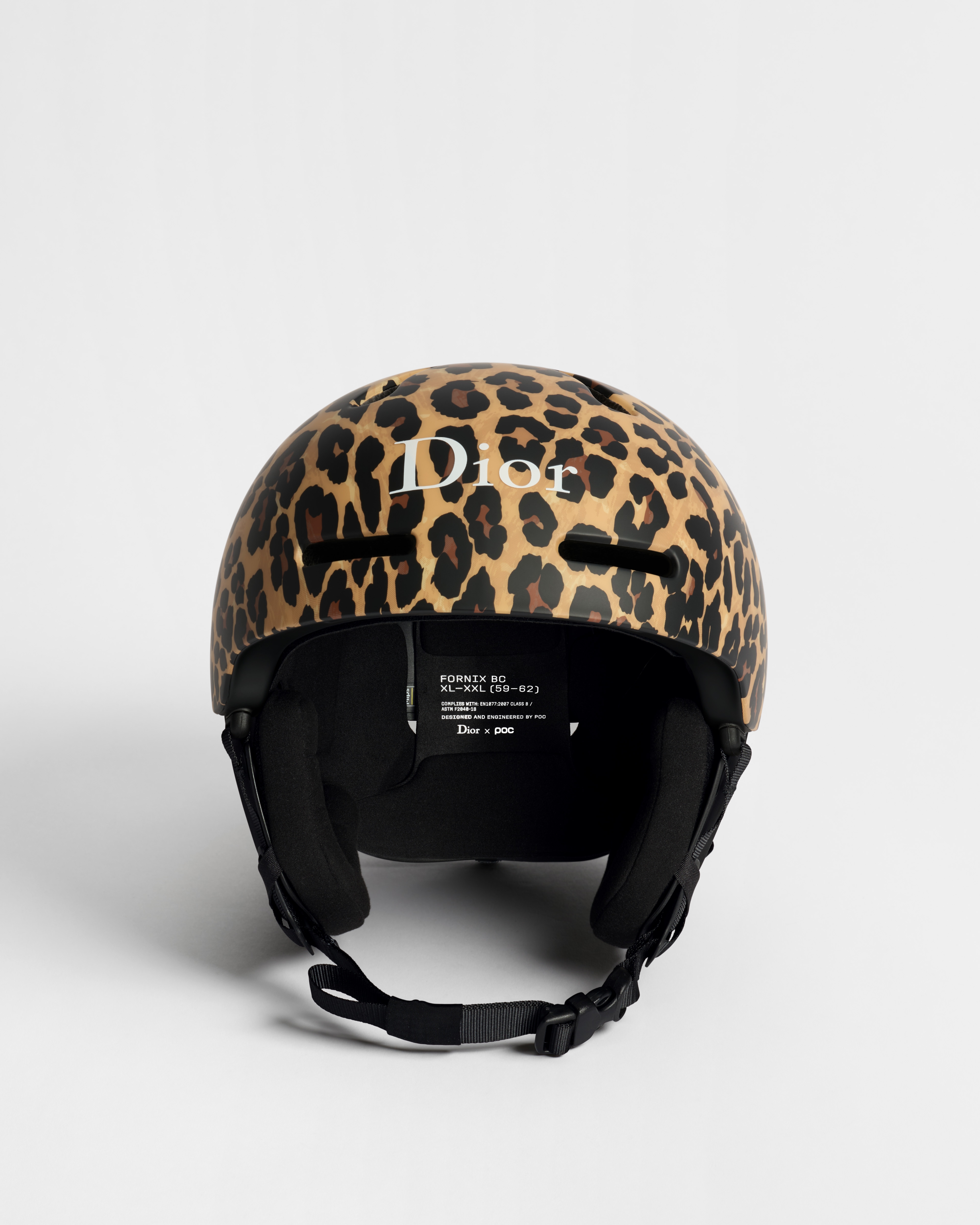 Casco de esquí y snowboard DIOR AND POC Motivo Mizza marrón E01