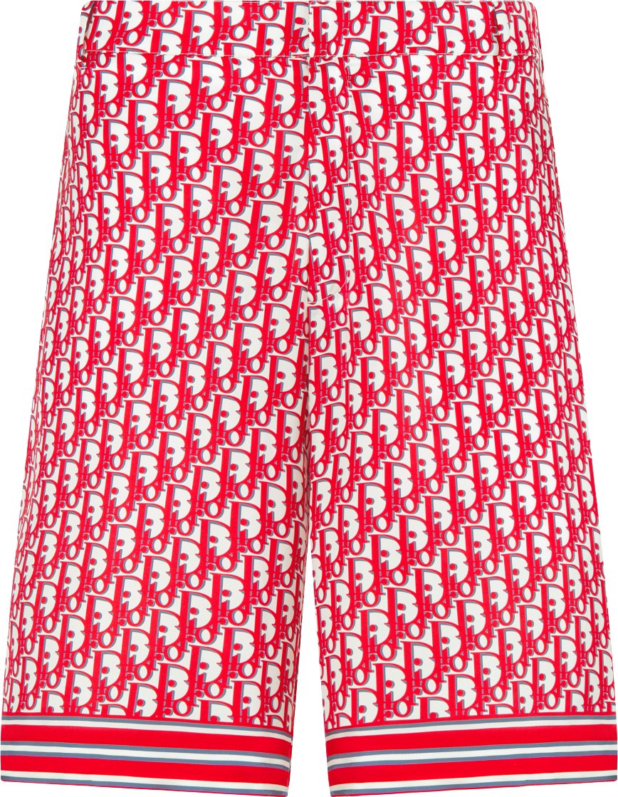 christian dior ハーフパンツ オブリーク トロッター シルク Christian Dior - クリスチャン・ディオール Christian Dior