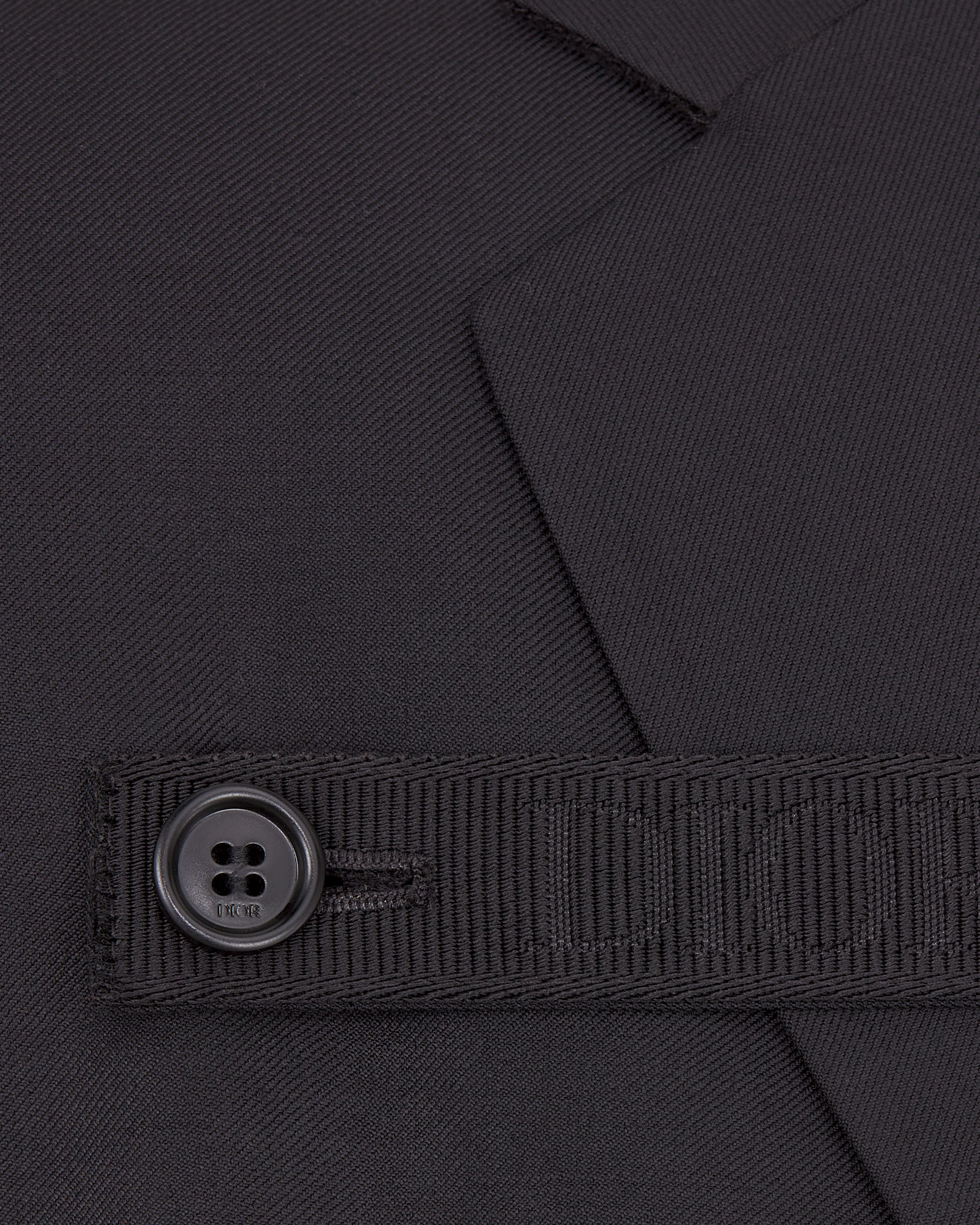 Jacket with Buttoned Strap