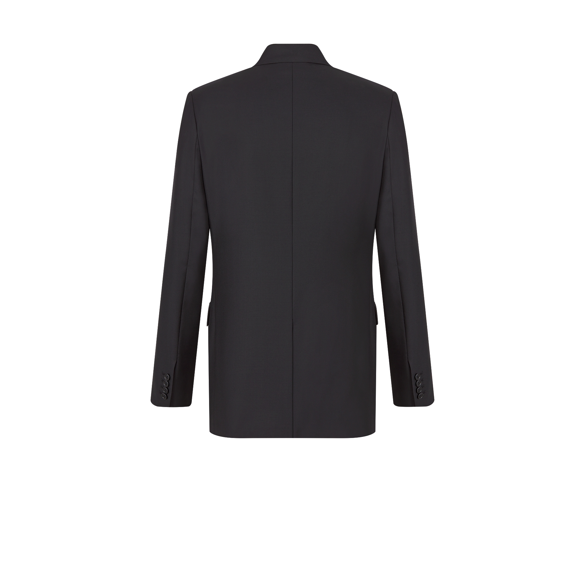 꿀벌 주얼리 재킷 블랙 버진 울 트윌 E08