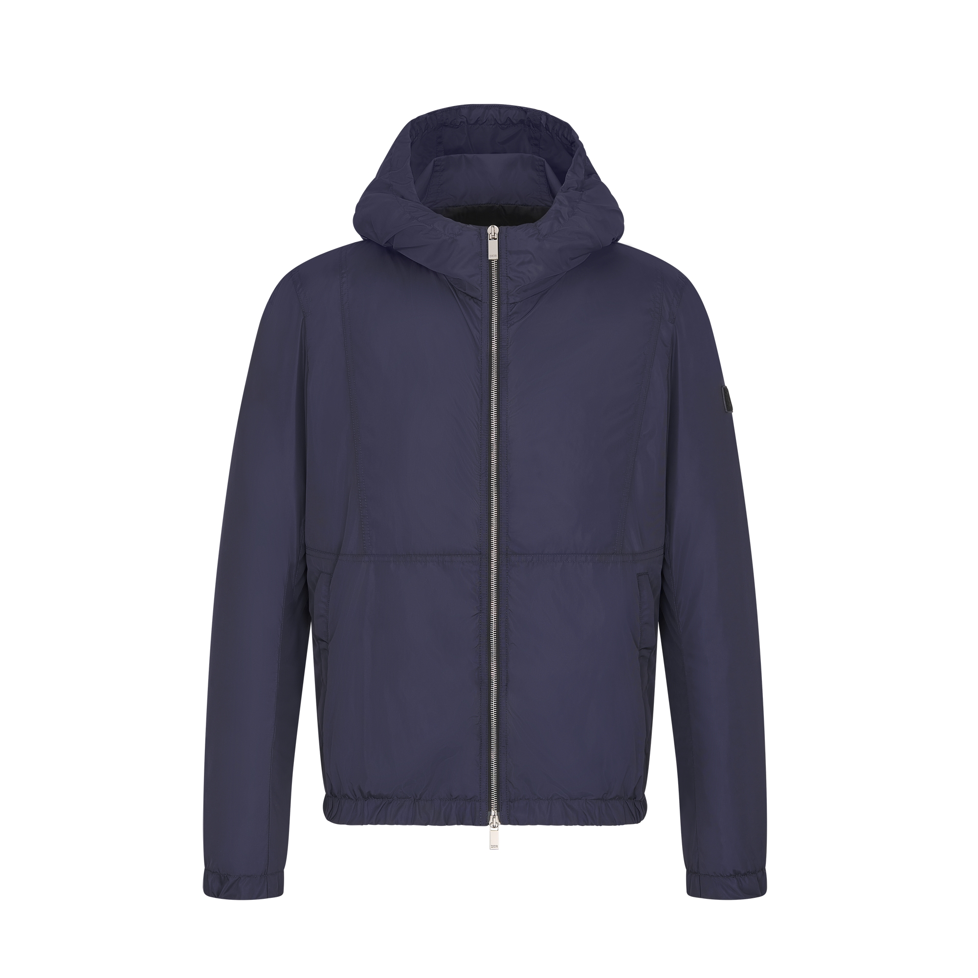 Hooded Jacket Navy Blue Technical Fabric | DIOR