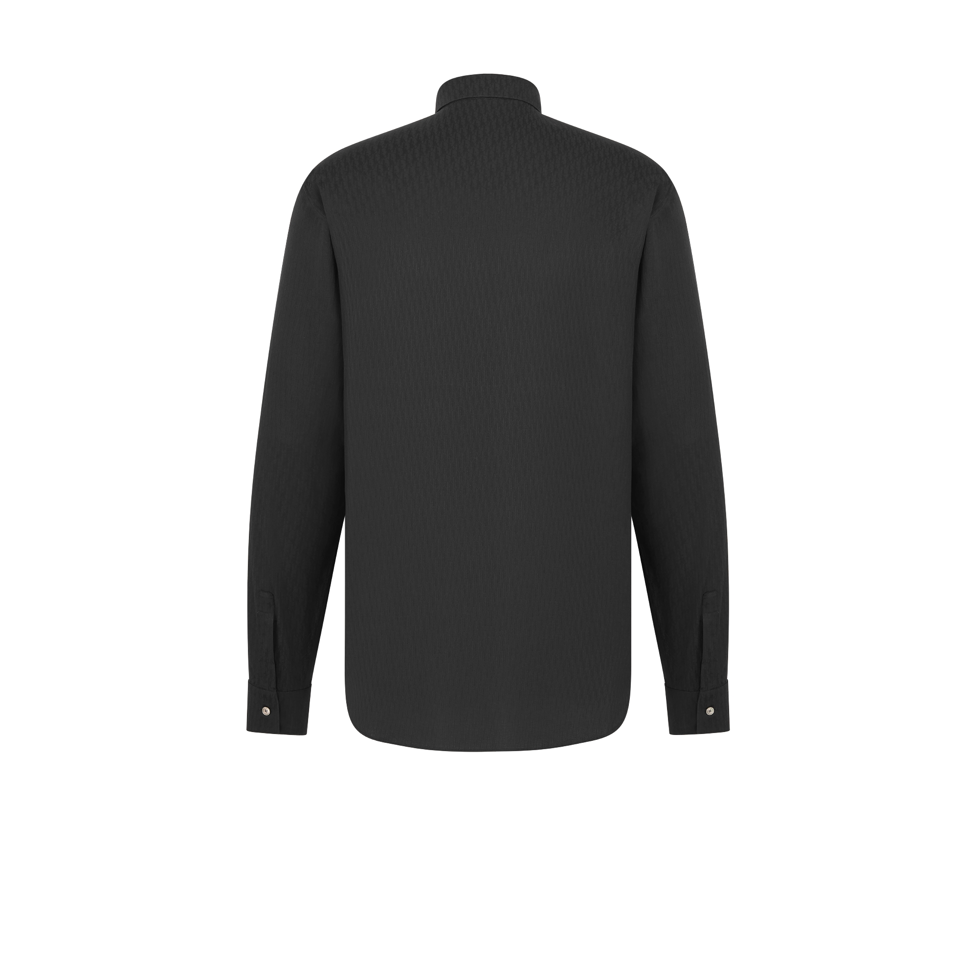 Dior Oblique Shirt Black Cotton Jacquard E08