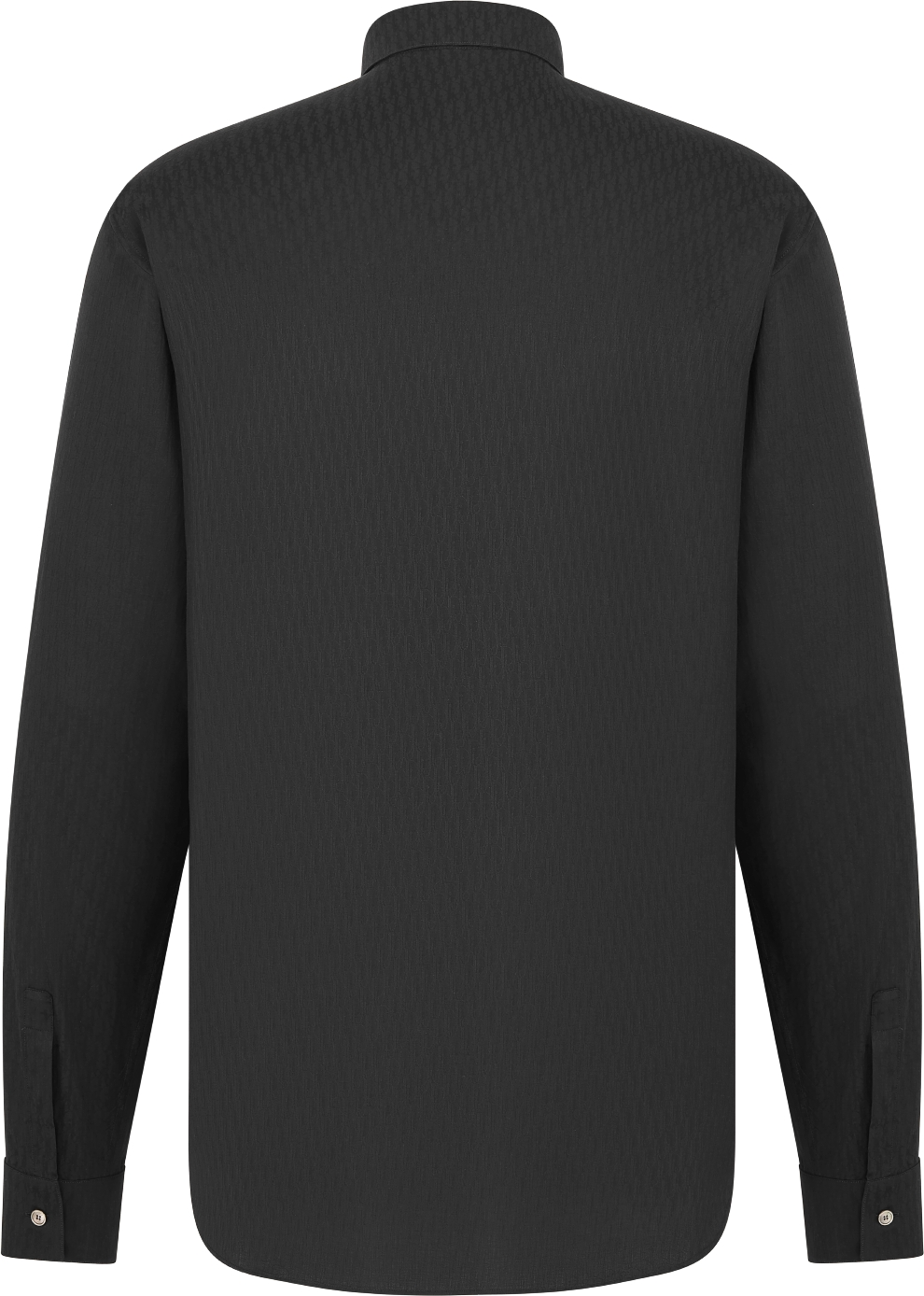 Camisa Dior Oblique Jacquard de algodon negro DIOR