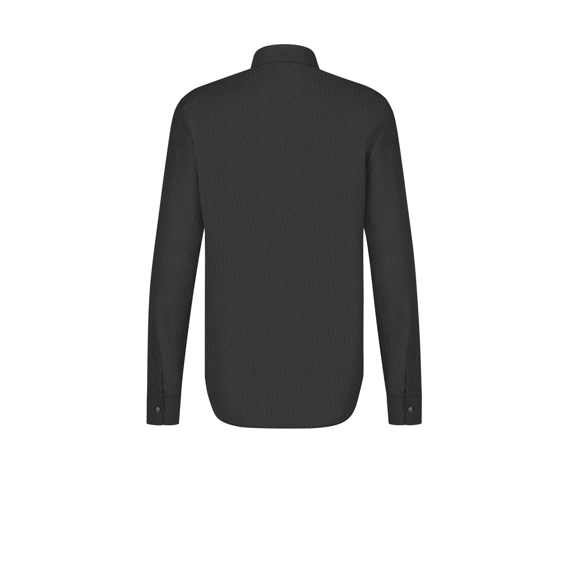 Dior Oblique Shirt Black Cotton Jacquard E08
