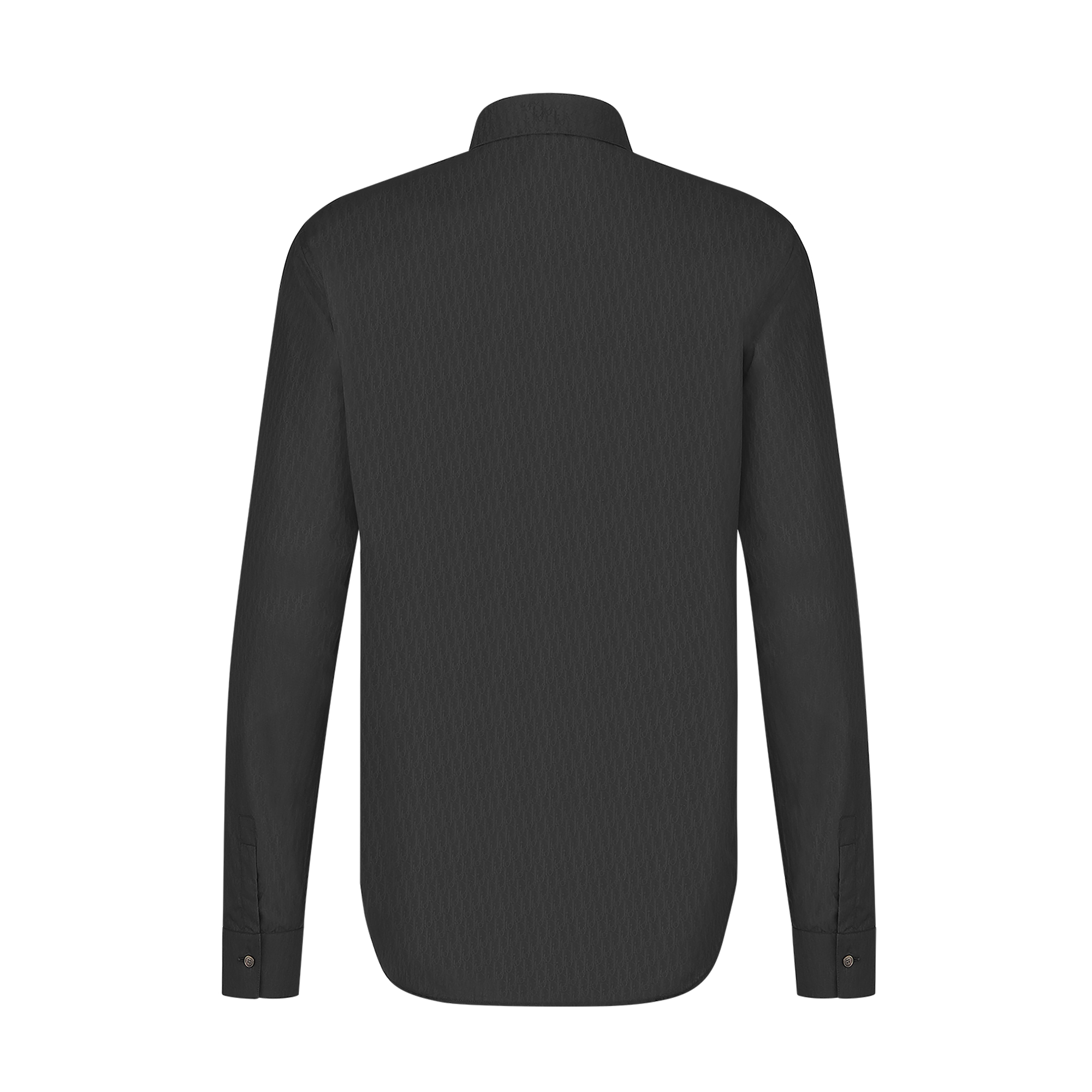 Dior Oblique Shirt Black Cotton Jacquard E08