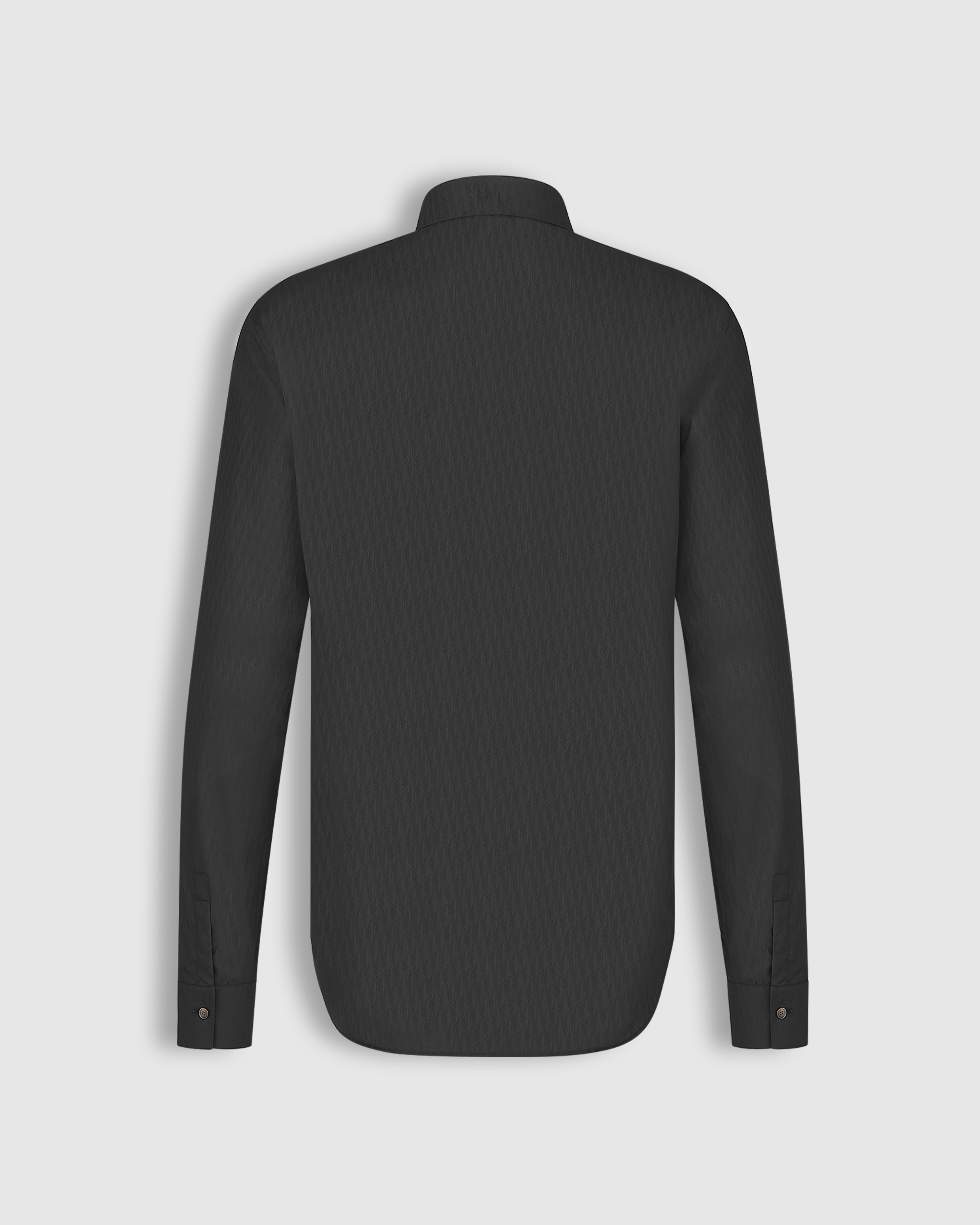 Dior Oblique Shirt Black Cotton Jacquard E08