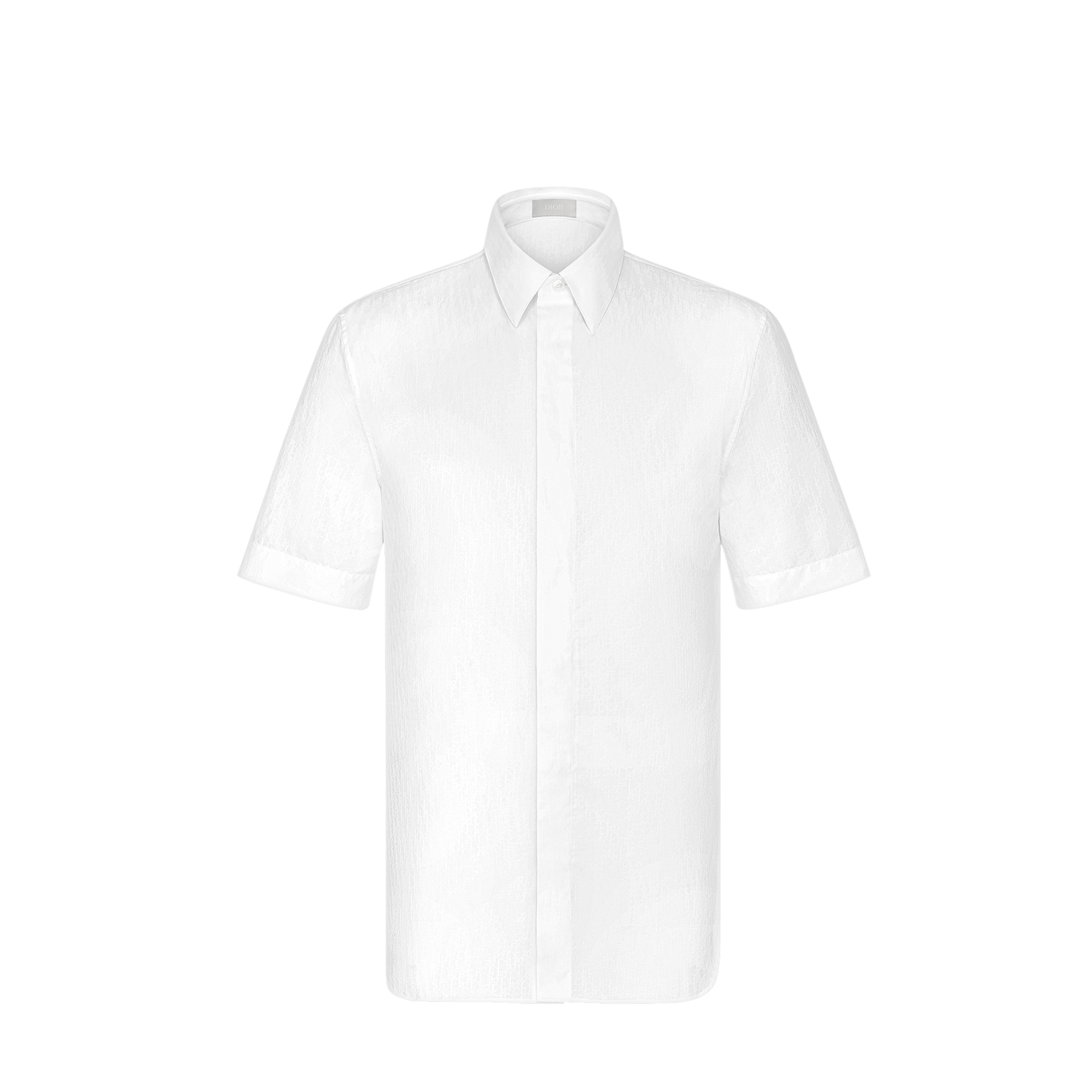  White Cotton Jacquard