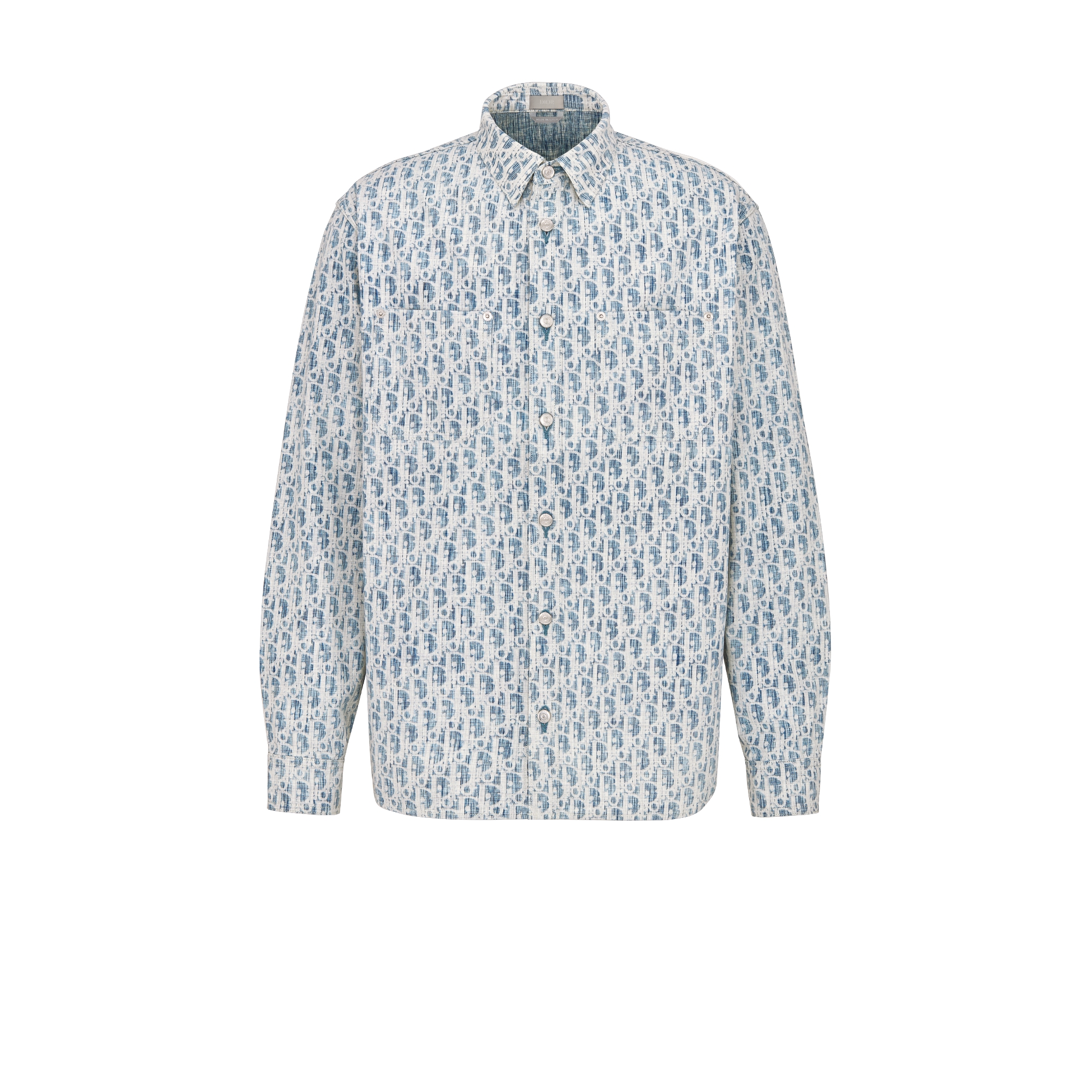 オーバーシャツ ディオール オブリーク カスリ コットンデニム E01