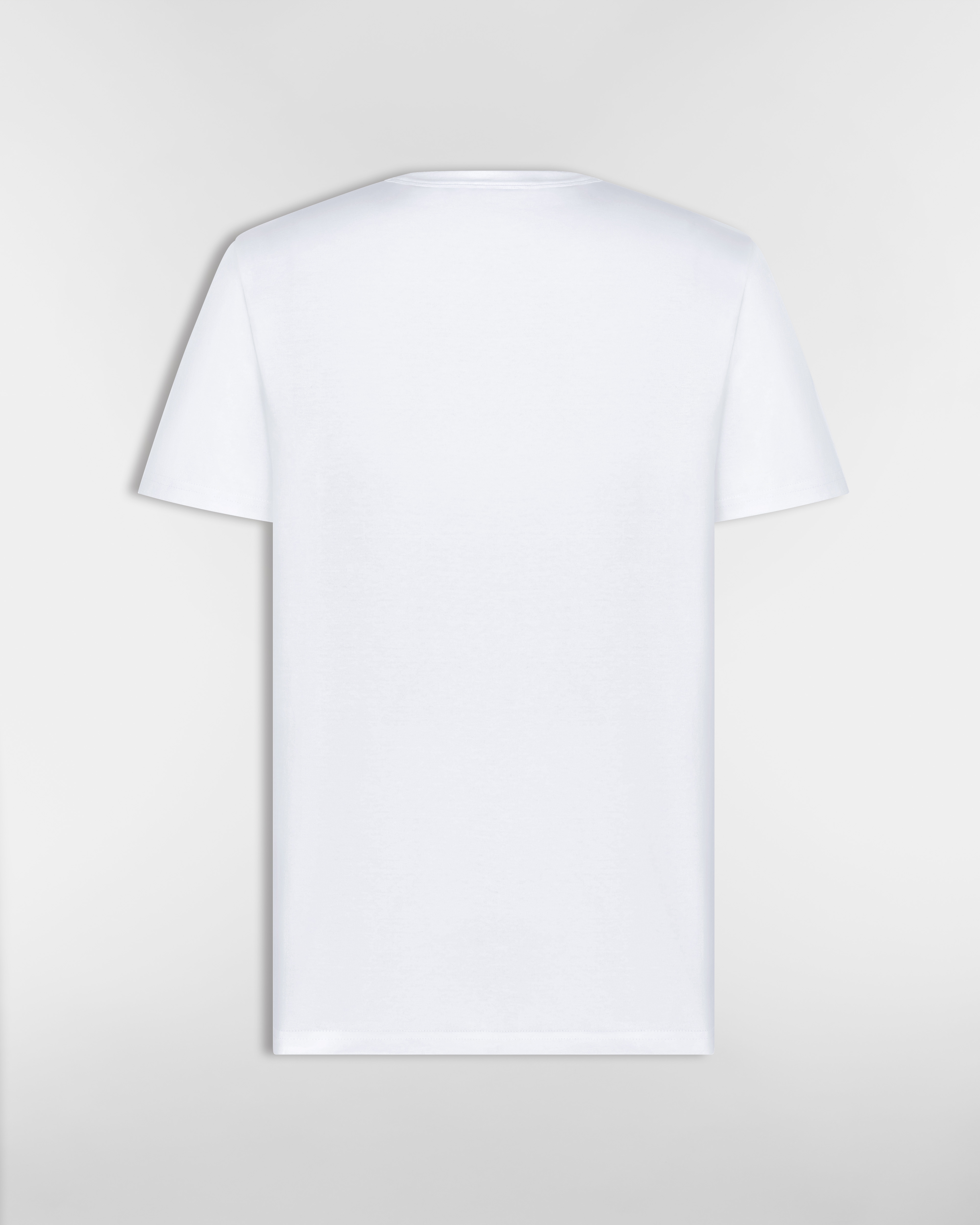 T-shirt CD Icon, coupe regular Jersey de coton blanc E08