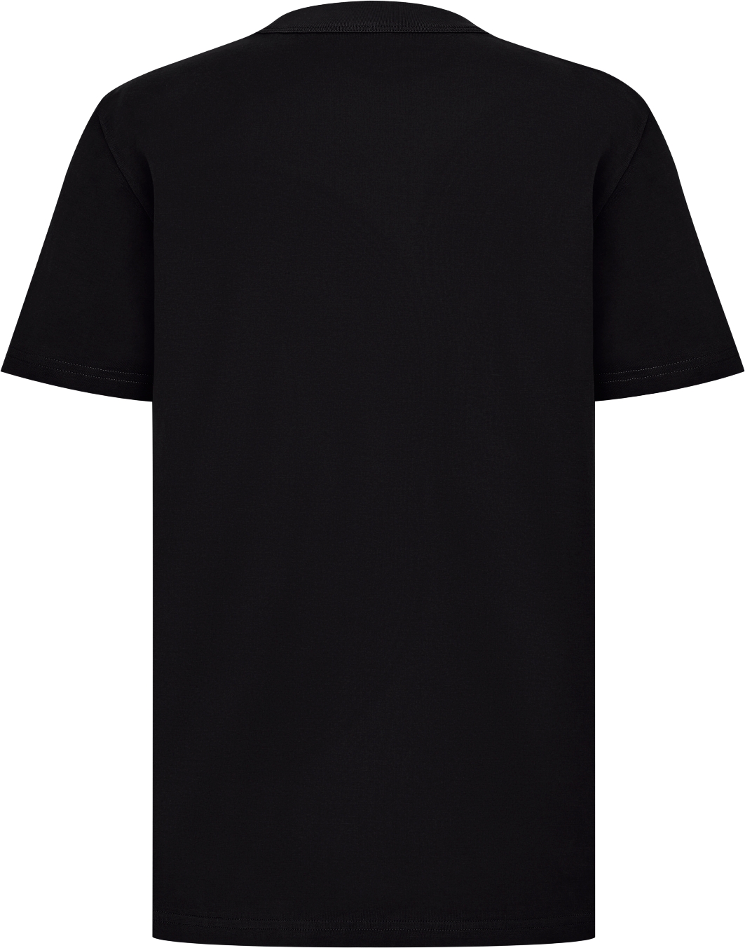 DIOR CD Icon T Shirt Regular Fit Black Cotton Jersey Size S Men