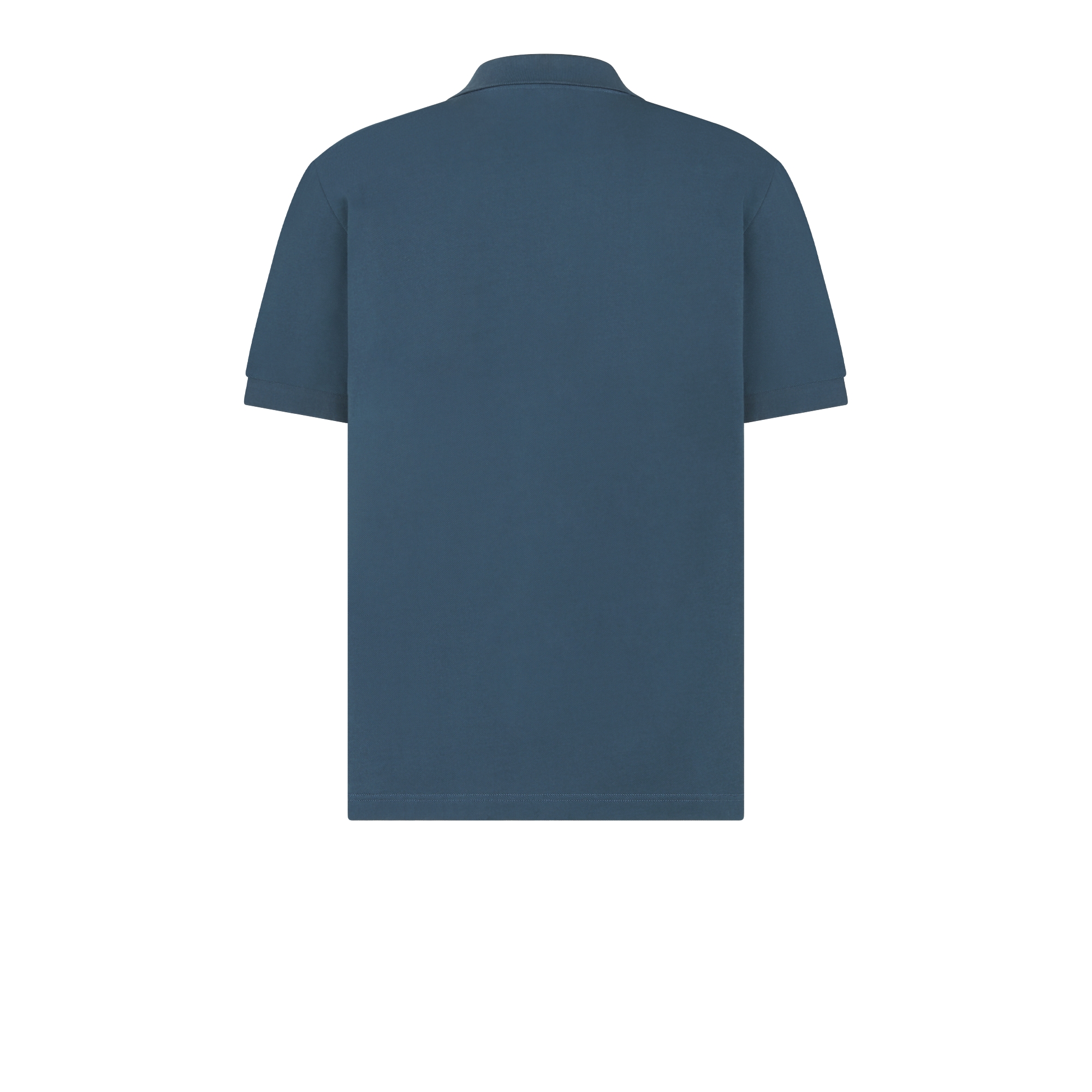 CD Icon Polo Shirt Blue Cotton Piqué E08