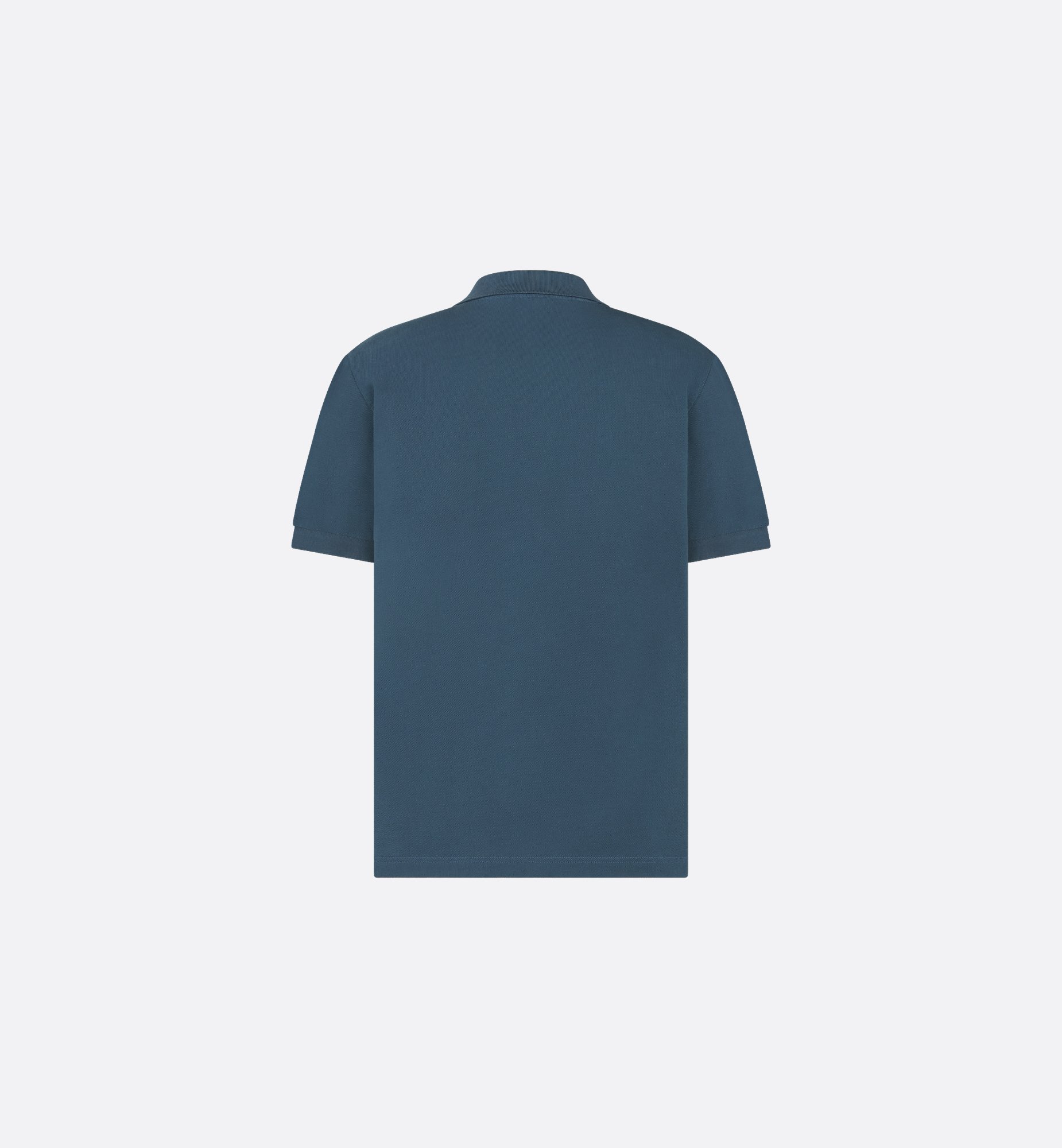 CD Icon Polo Shirt Blue Cotton Piqué | DIOR CD Icon Polo Shirt Blue Cotton Piqué | DIOR