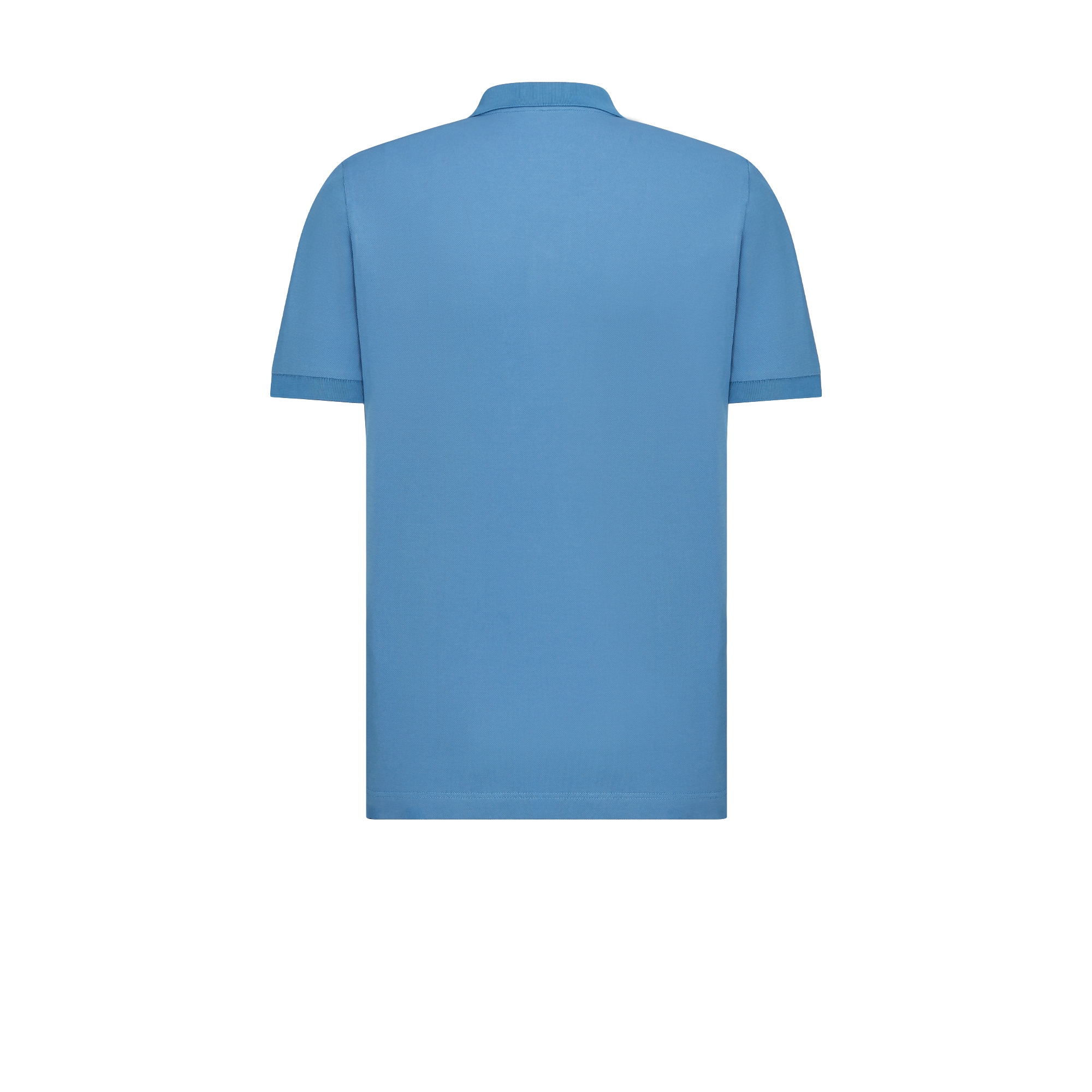 CD Icon Polo Shirt Blue Cotton Piqué E08