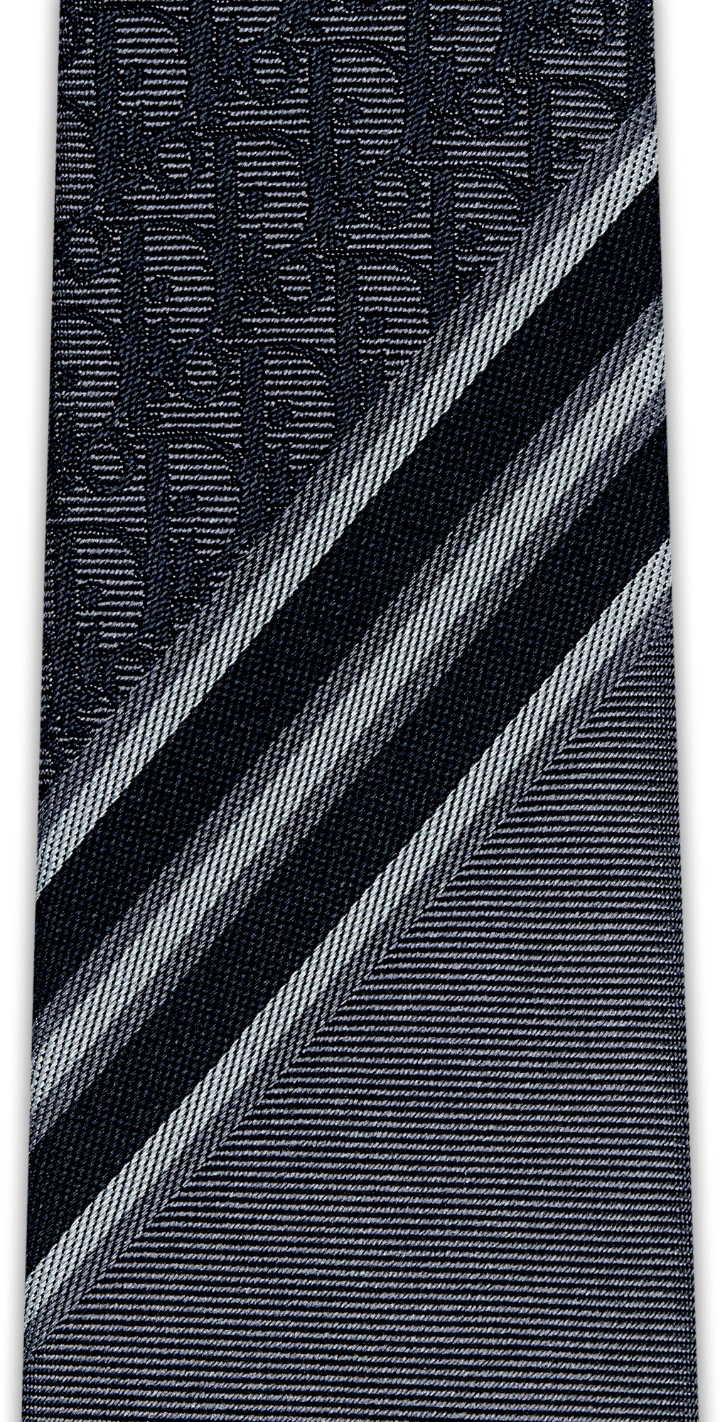 Striped Dior Oblique Tie Detailed view