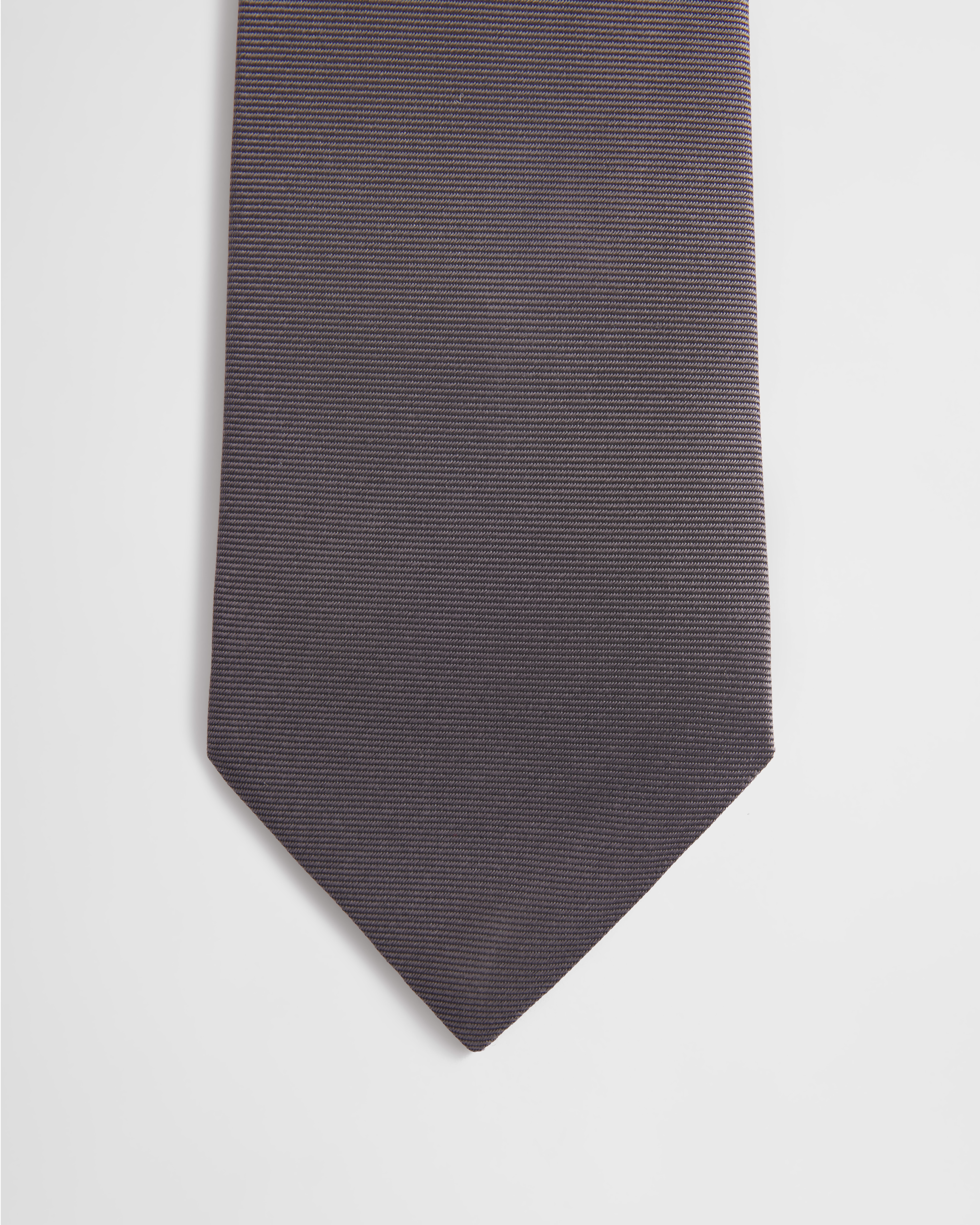 Striped Dior Oblique Tie Gray and White Silk E09