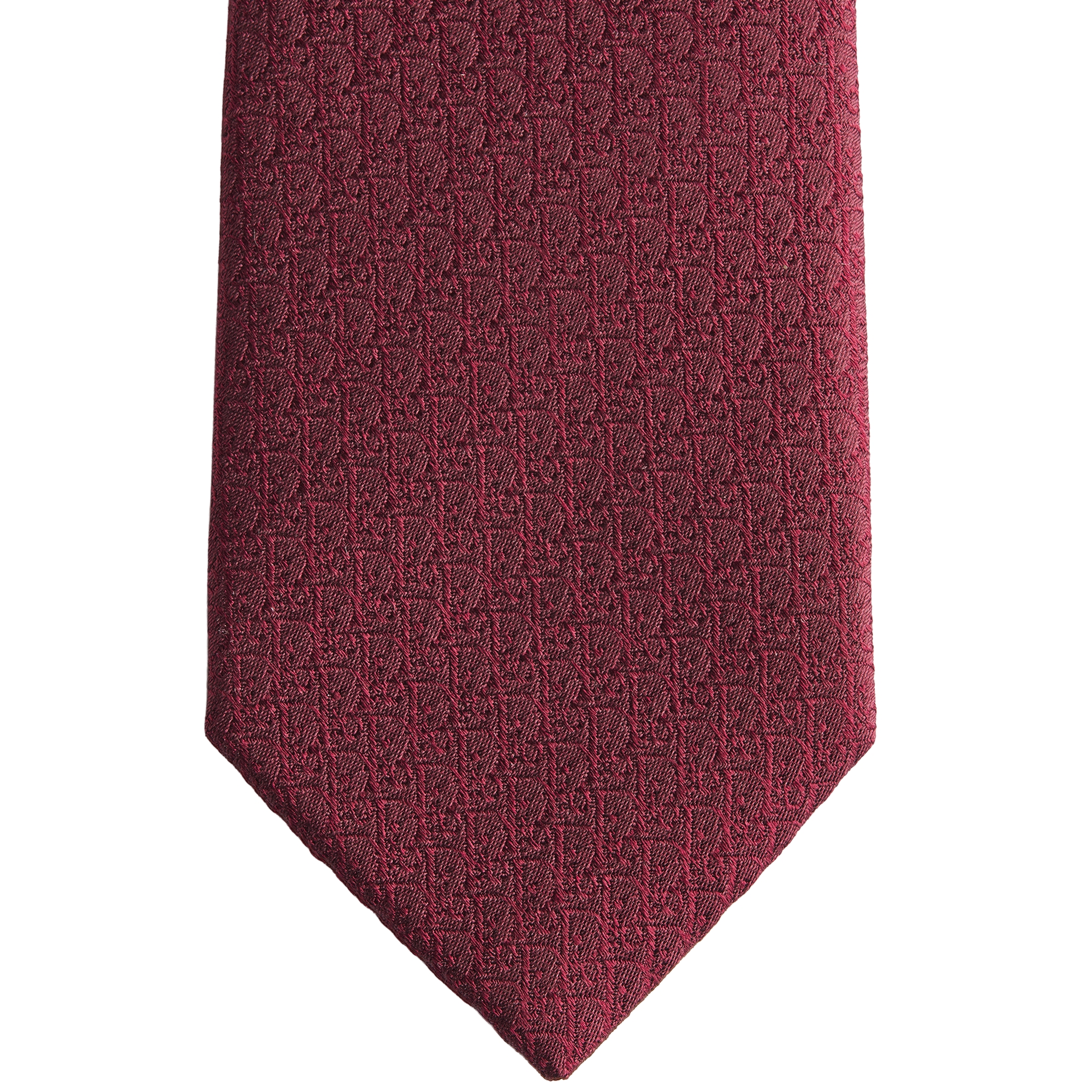 Dior Oblique Tie Red Silk E09