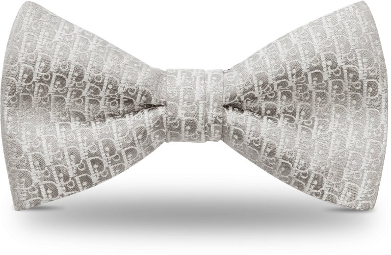Nœud papillon Dior Oblique Vue de face Vue de face