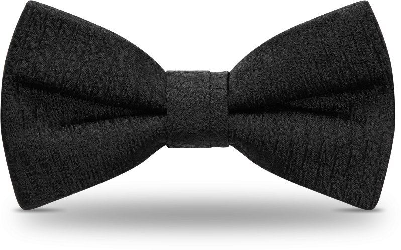 Dior Oblique Bow Tie aria_man_viewcode_e01