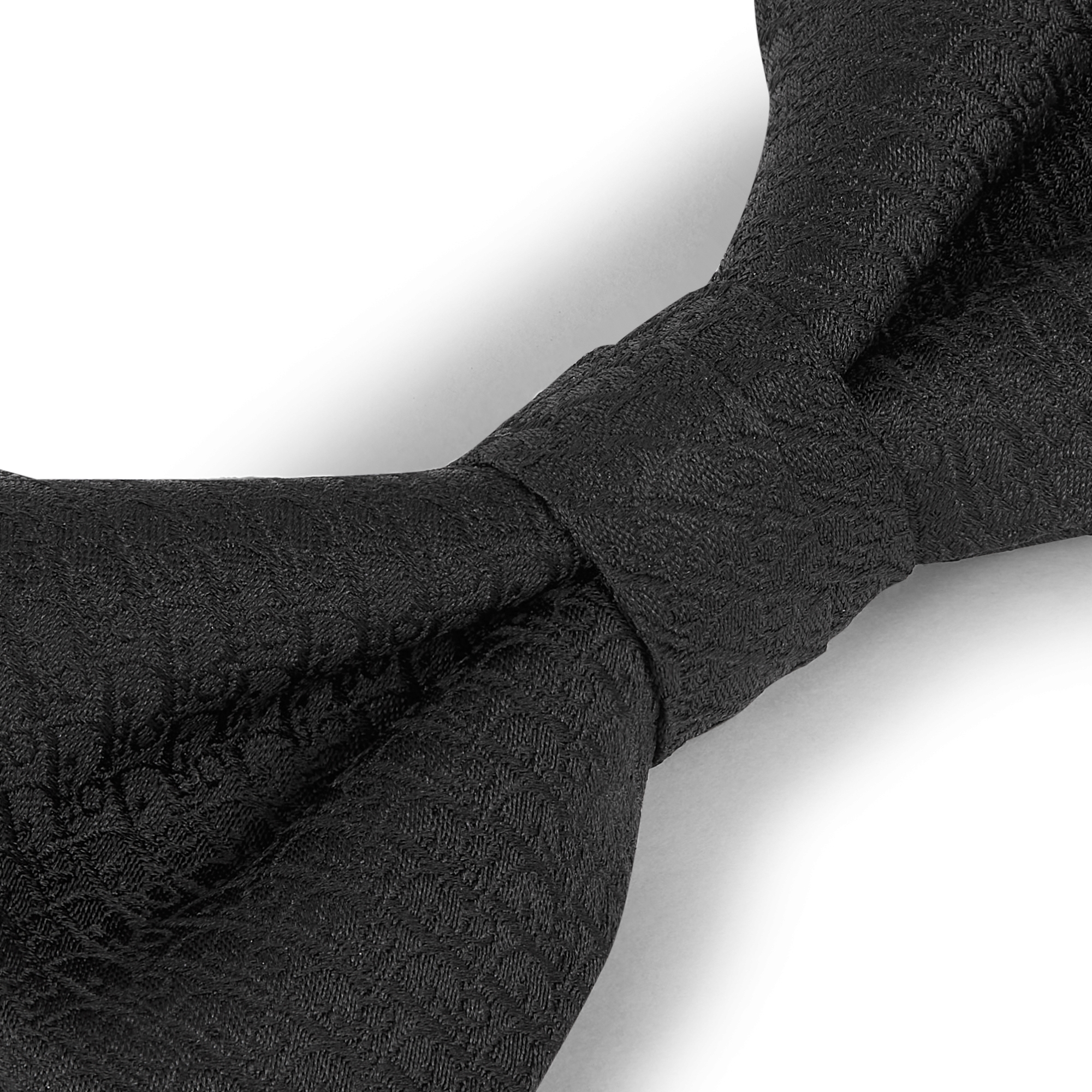 Nœud papillon Dior Oblique Soie noire E09