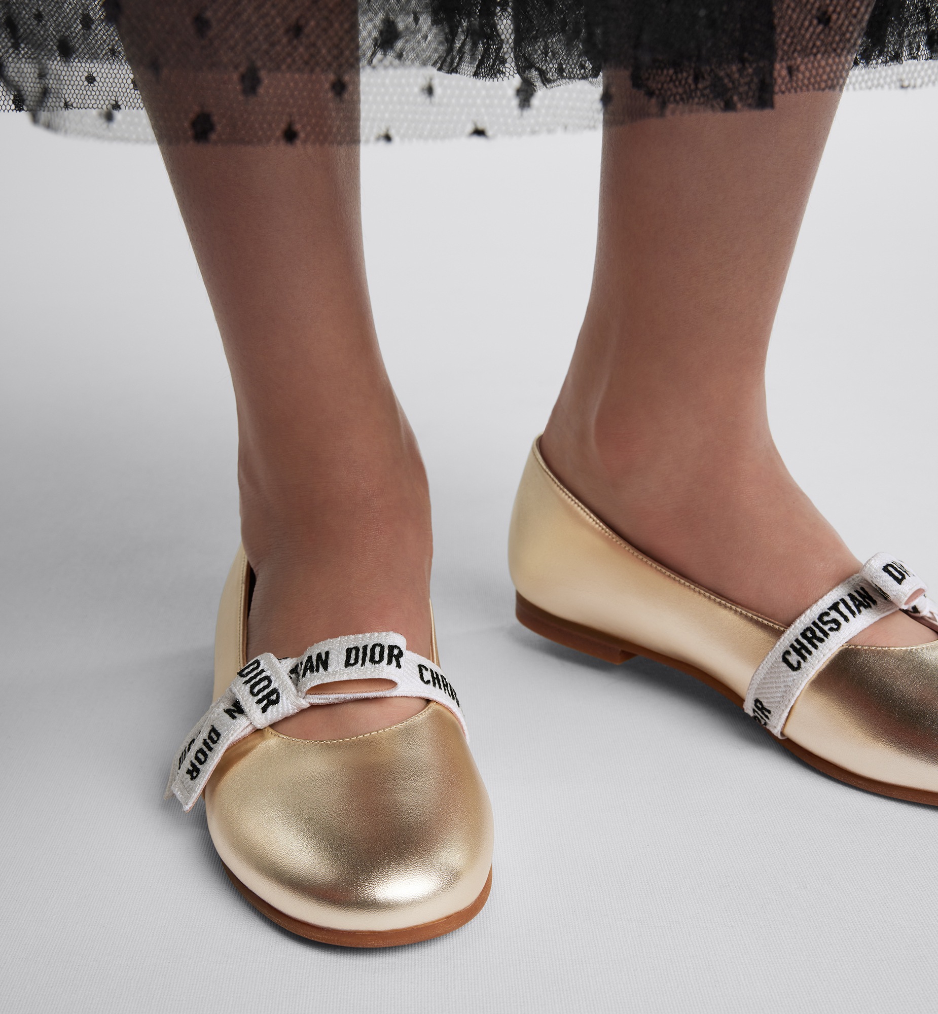 キッズ Miss B バレリーナ ラムスキン E11