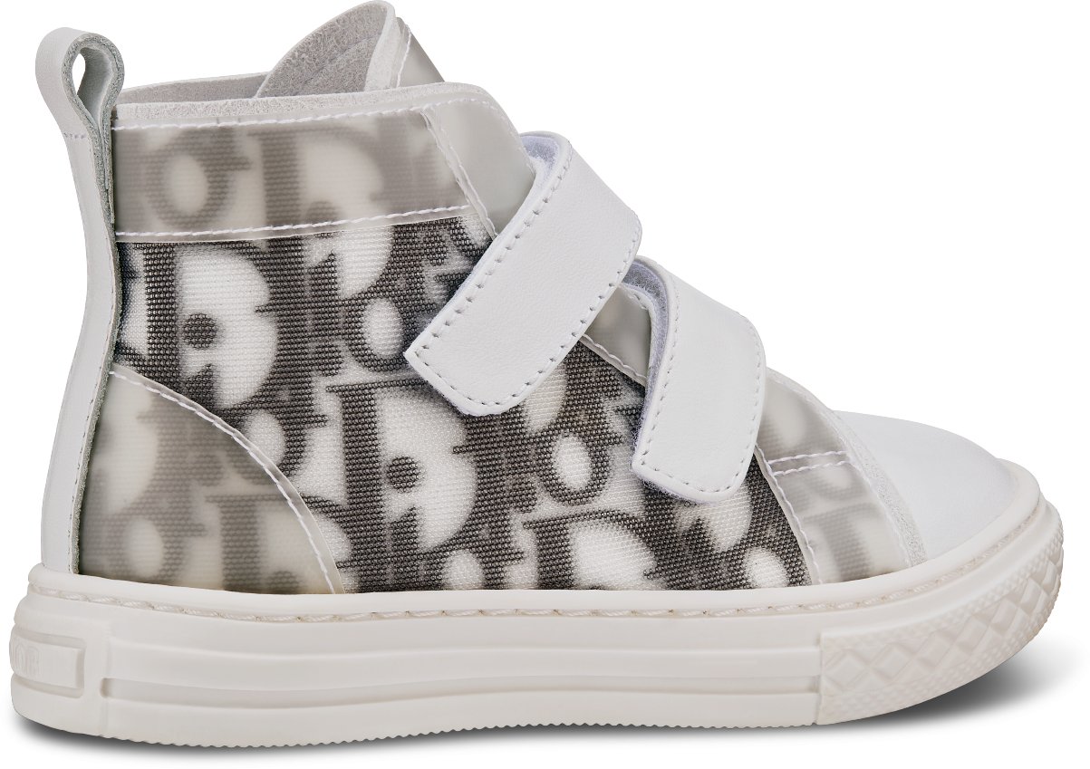 Baby B23 High-Top Sneaker Three quarter back view