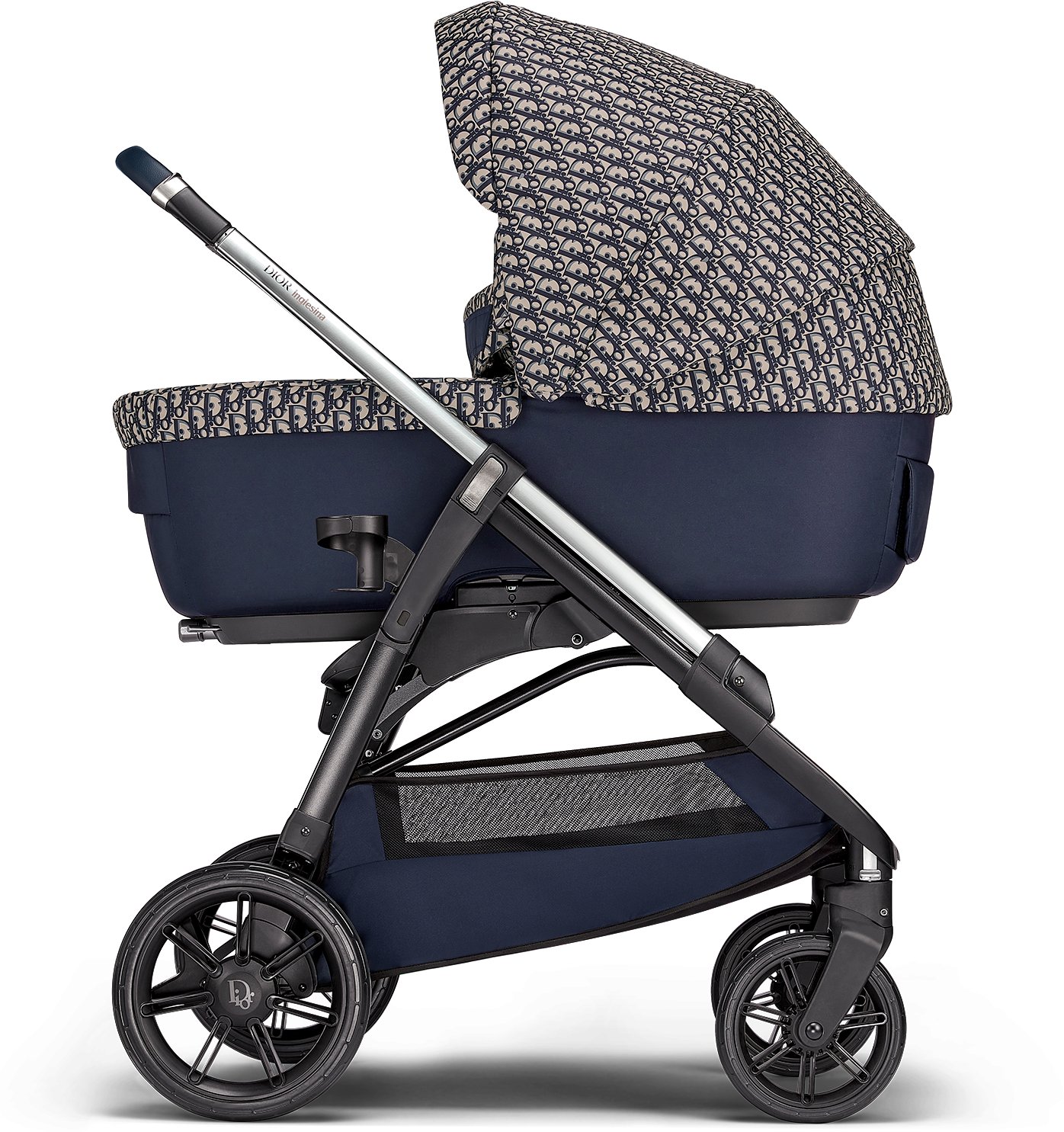 Bassinet and Stroller Combo Front view