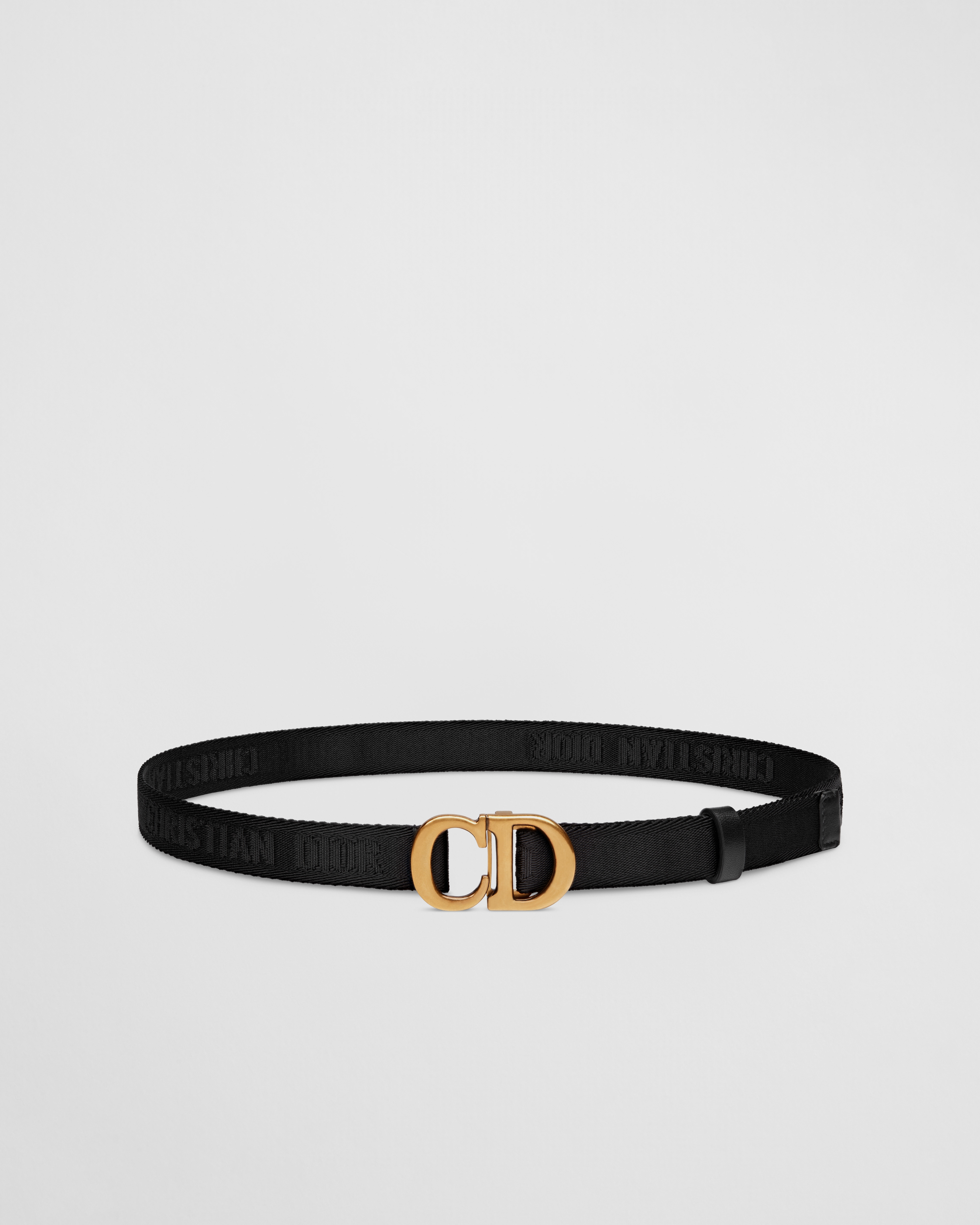 Ceinture enfant Tissu technique noir E06
