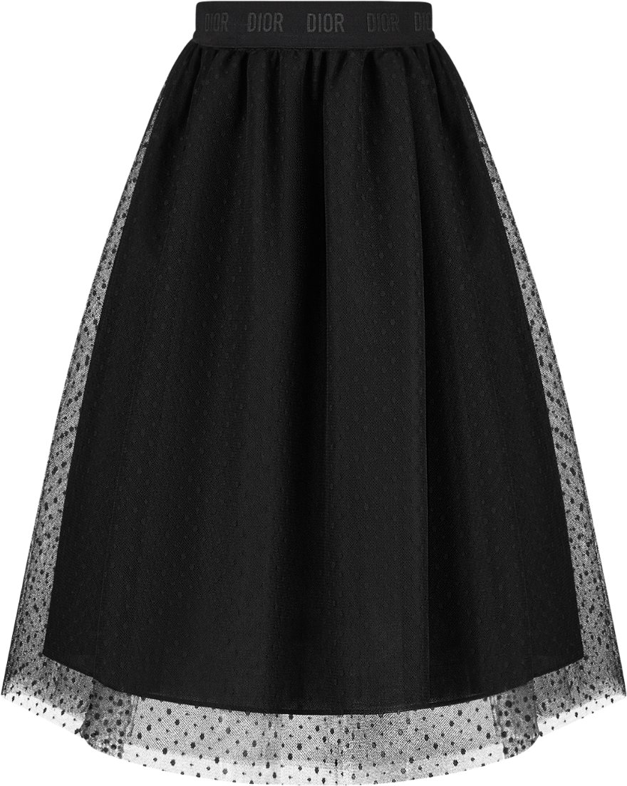 Kids' Long Skirt Back view