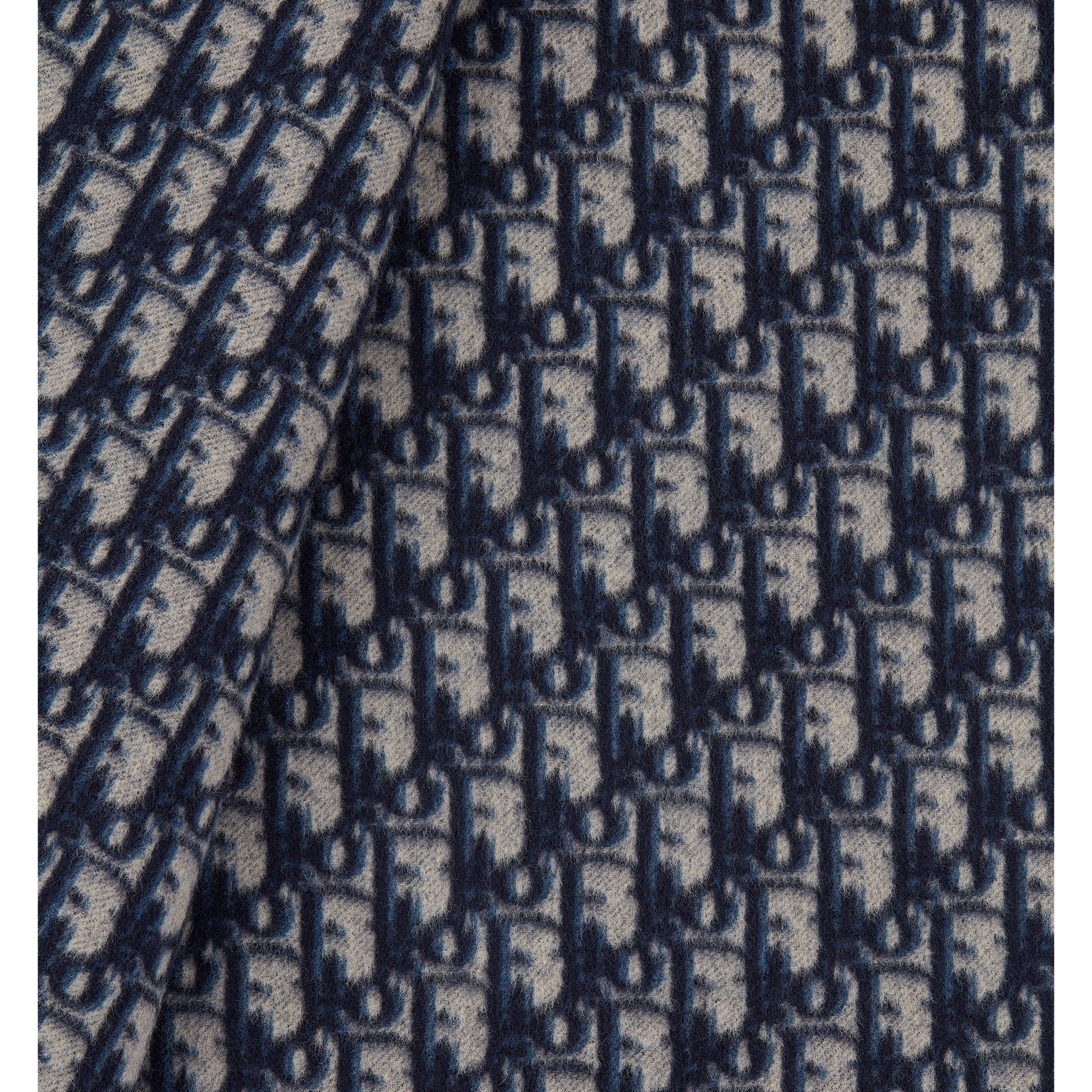 Coat with Belt Blue Double-Sided Virgin Wool E10