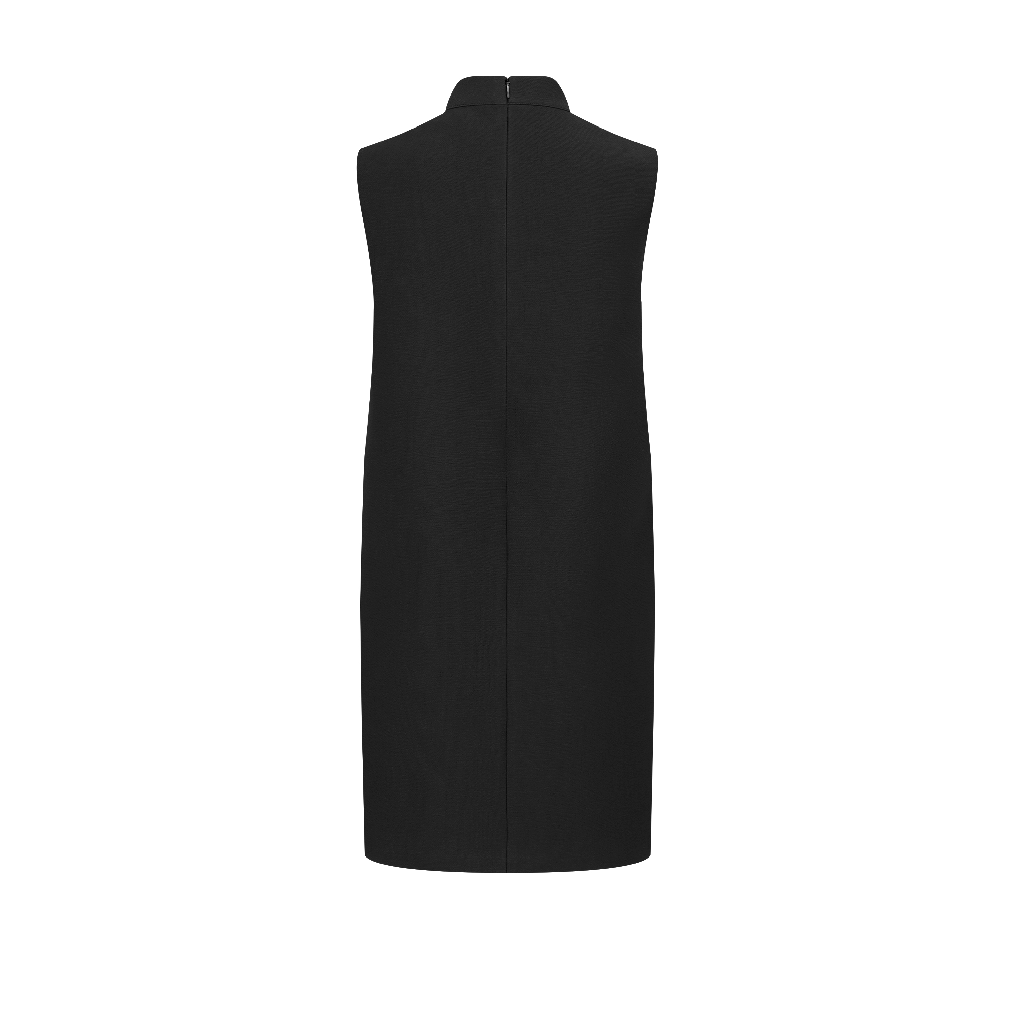 Short Dress with CD Buttons