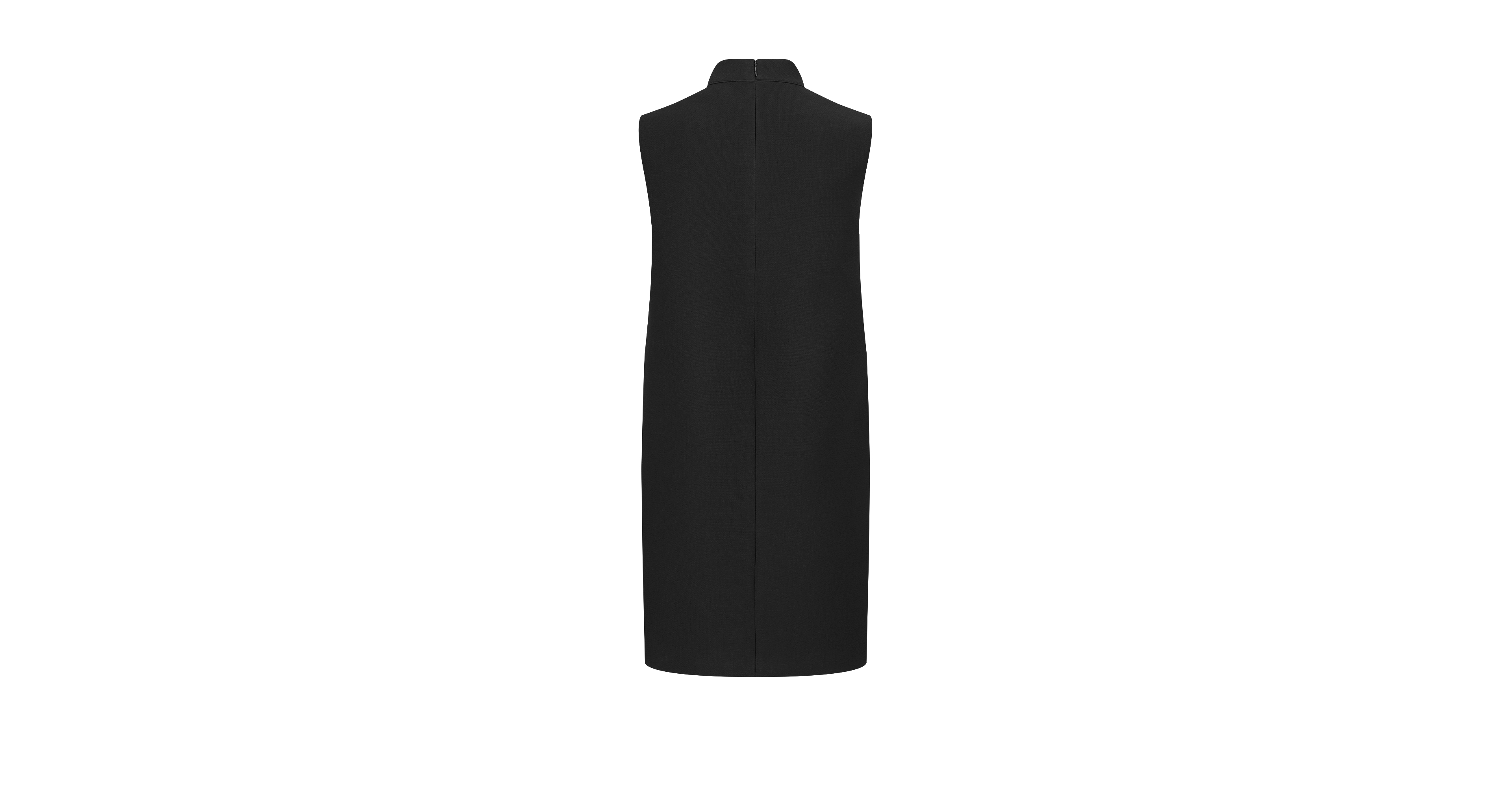 Short Dress with CD Buttons