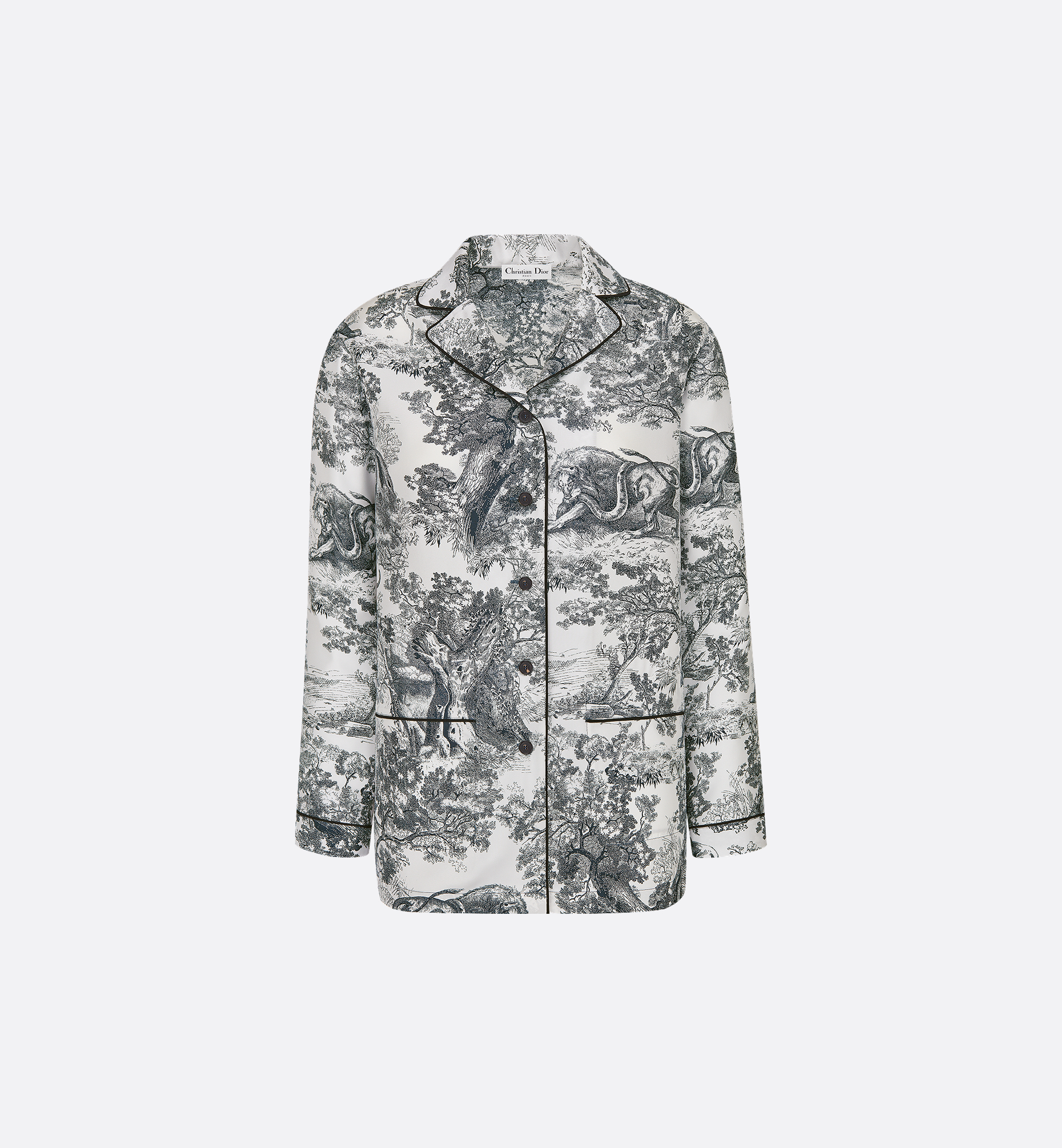DIOR | Dior Chez Moi シャツ トワル ドゥ ジュイ シルクツイル DIOR | Dior Chez Moi シャツ トワル ドゥ ジュイ シルクツイル