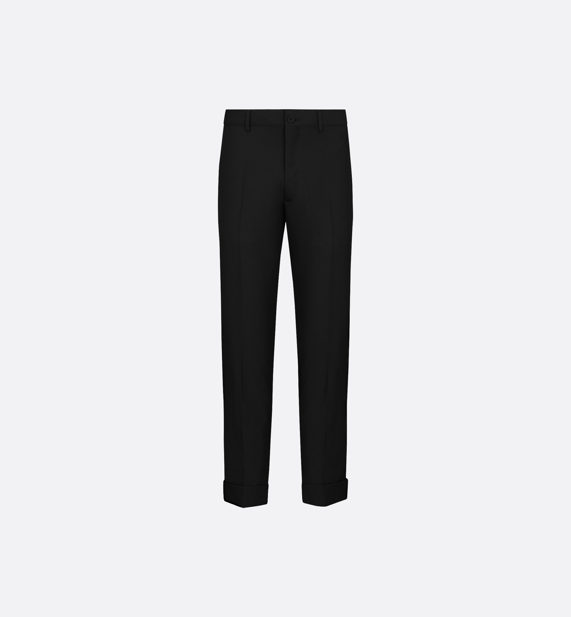 Tailored Chinos Black Wool and Mohair | DIOR Tailored Chinos Black Wool and Mohair | DIOR