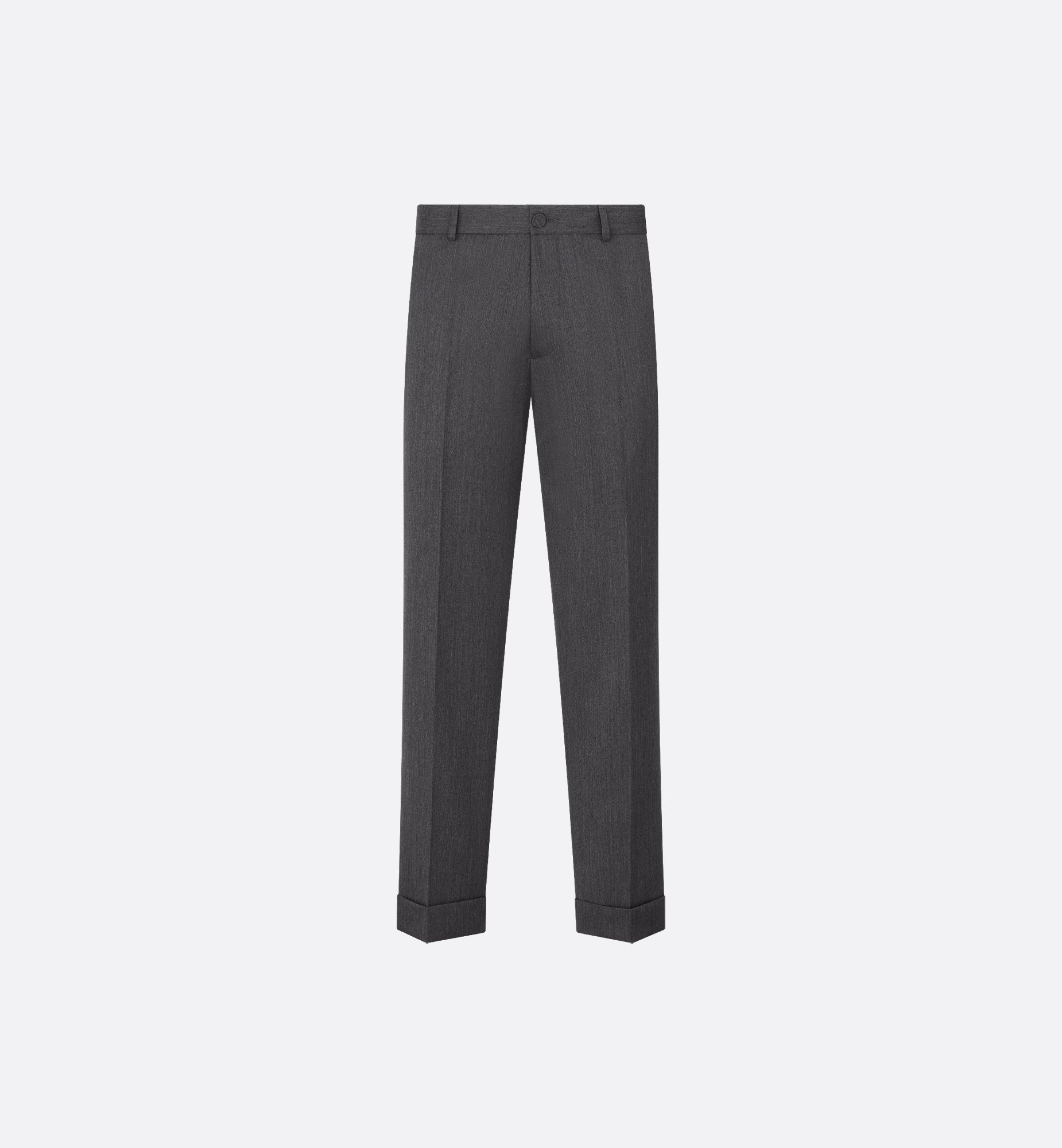 Tailored Straight Pants Black Checkered Wool | DIOR Tailored Straight Pants Black Checkered Wool | DIOR