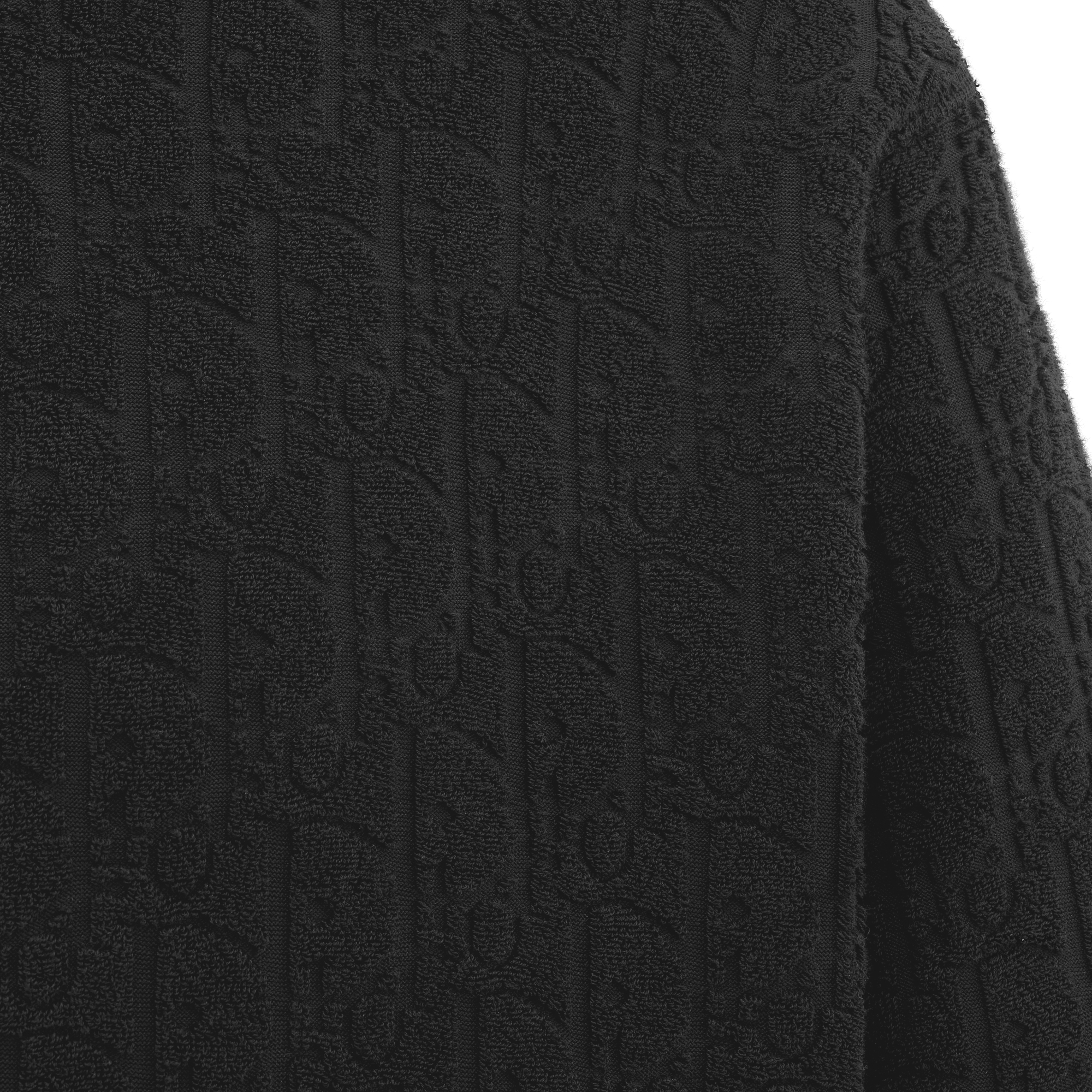 Dior Oblique Relaxed-Fit Hooded Sweatshirt Black Cotton Fleece E09