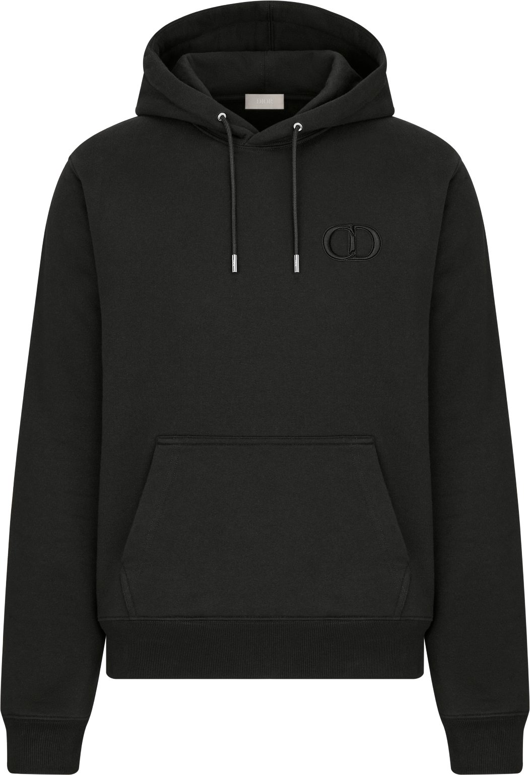 CD Icon Hooded Sweatshirt Pink Cotton Fleece DIOR