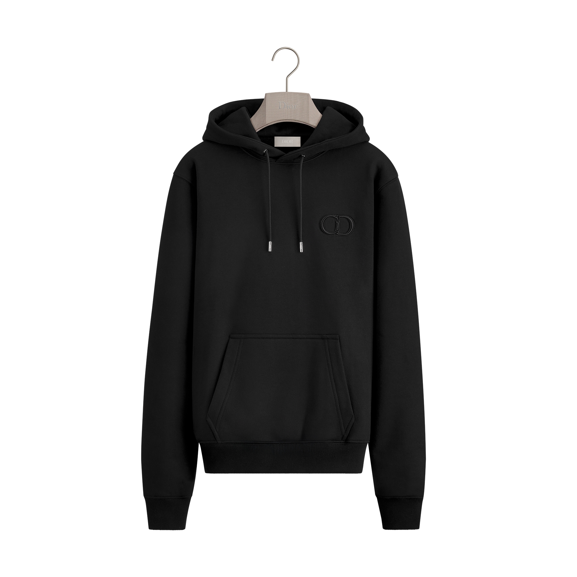  Molleton de coton noir