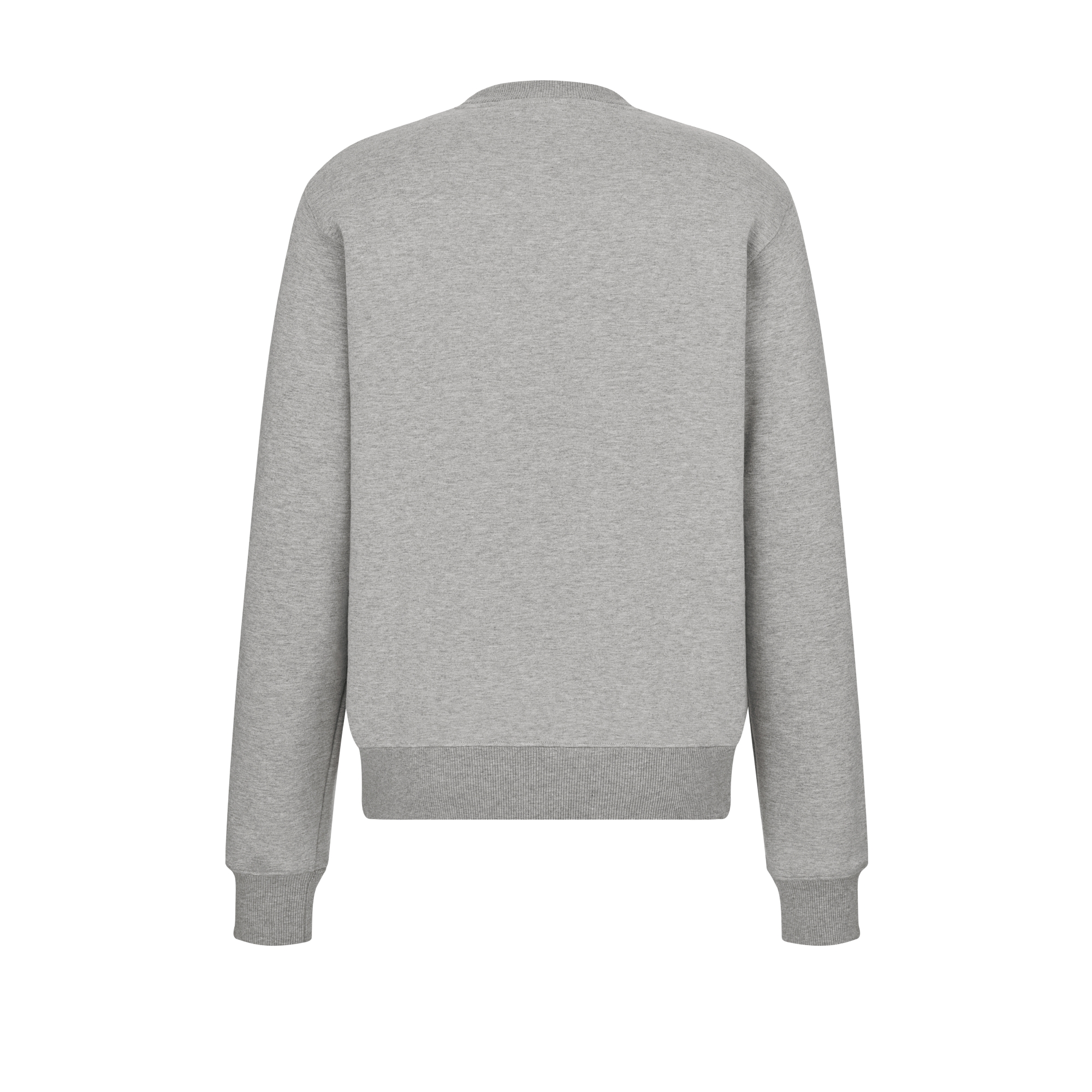 Sweatshirt CD Icon Molleton de coton gris E08