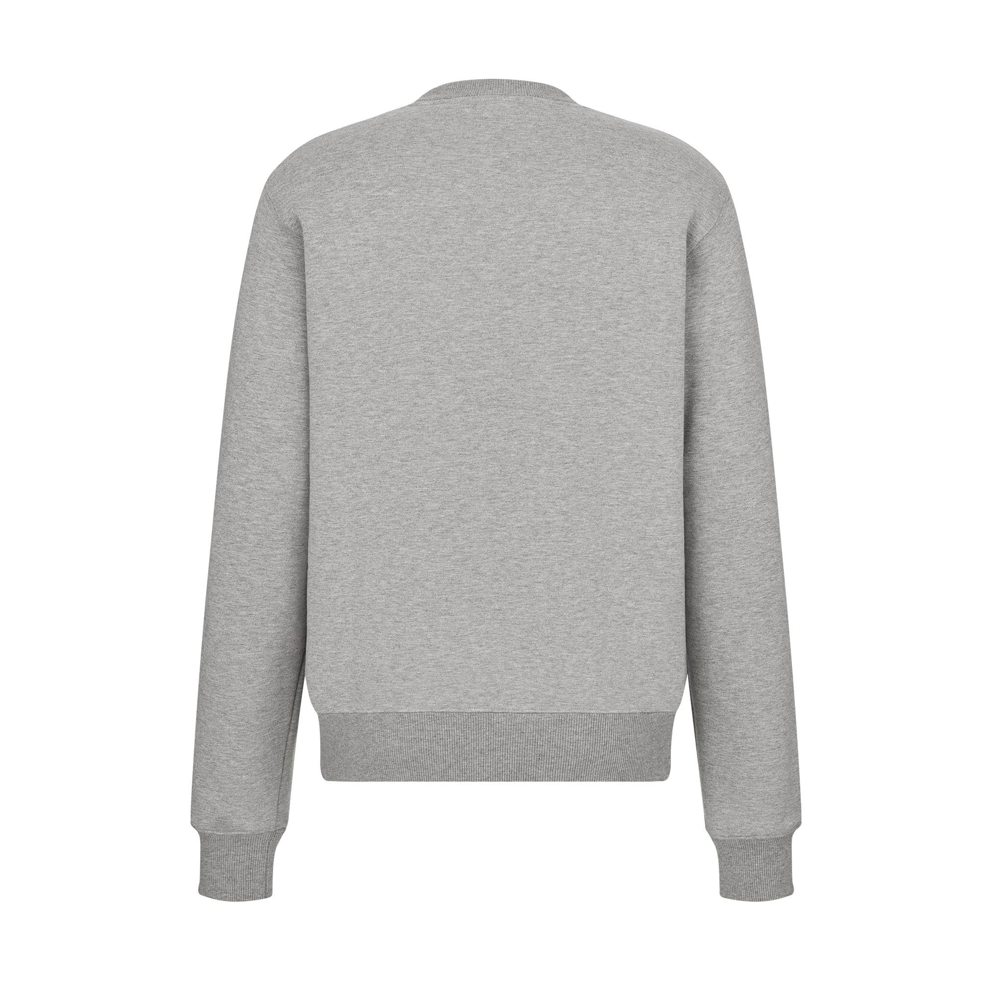 CD Icon Sweatshirt Gray Cotton Fleece E08