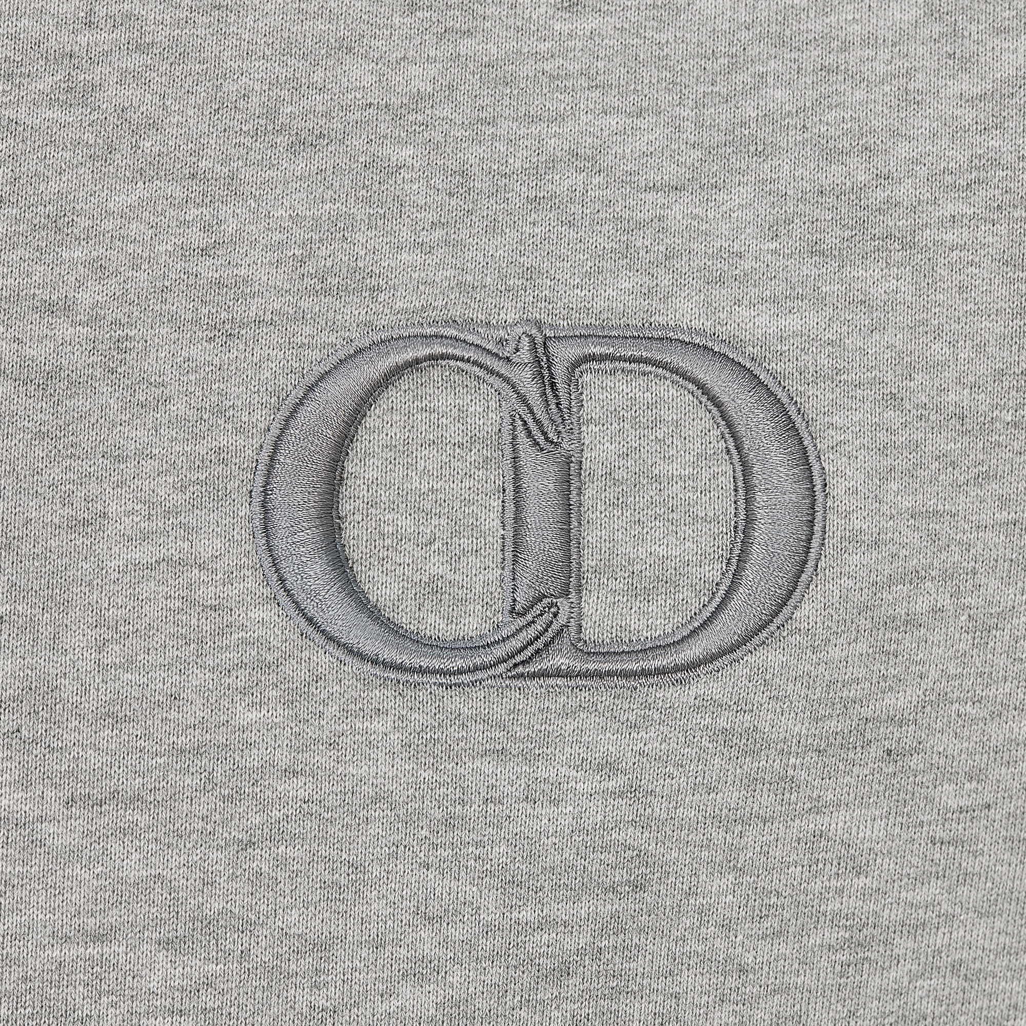 Sweatshirt CD Icon Molleton de coton gris E09