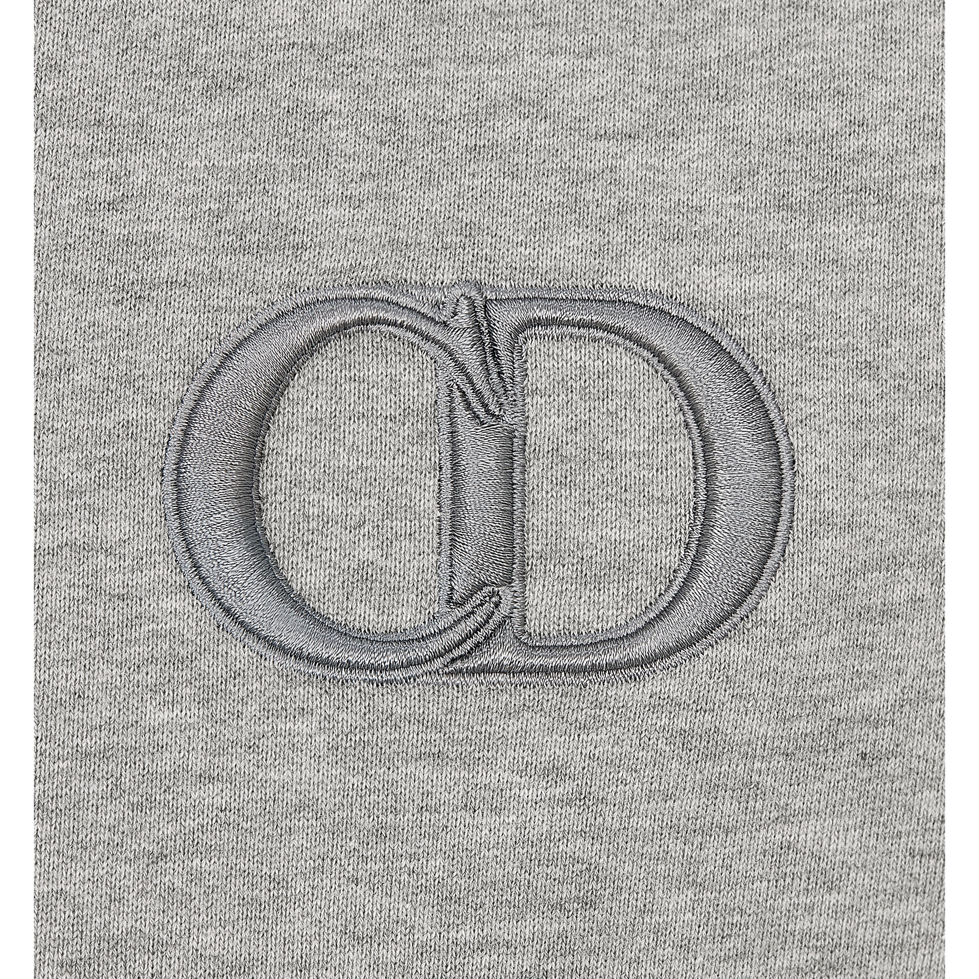 CD Icon Sweatshirt Gray Cotton Fleece E09
