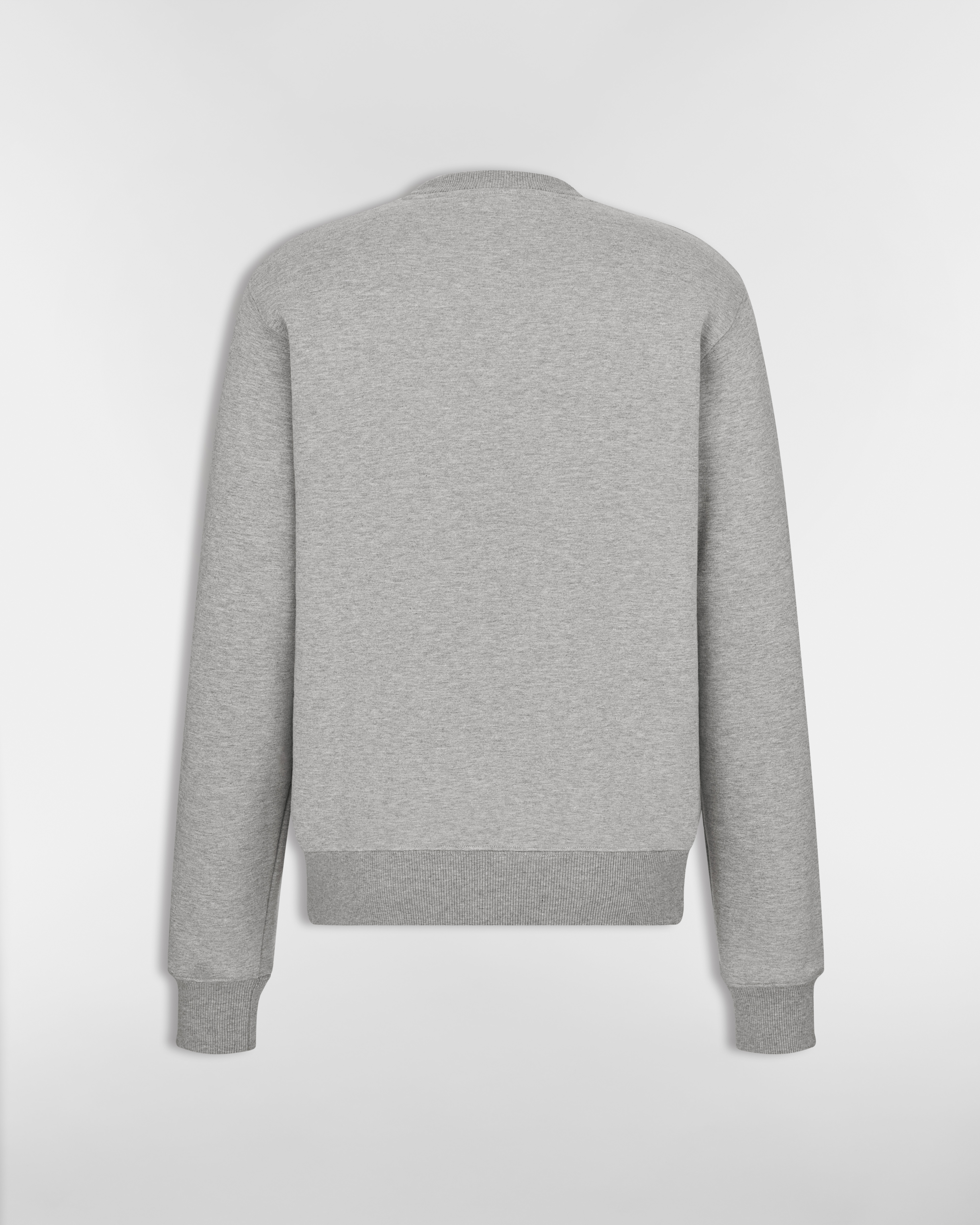 CD Icon Sweatshirt Gray Cotton Fleece E08