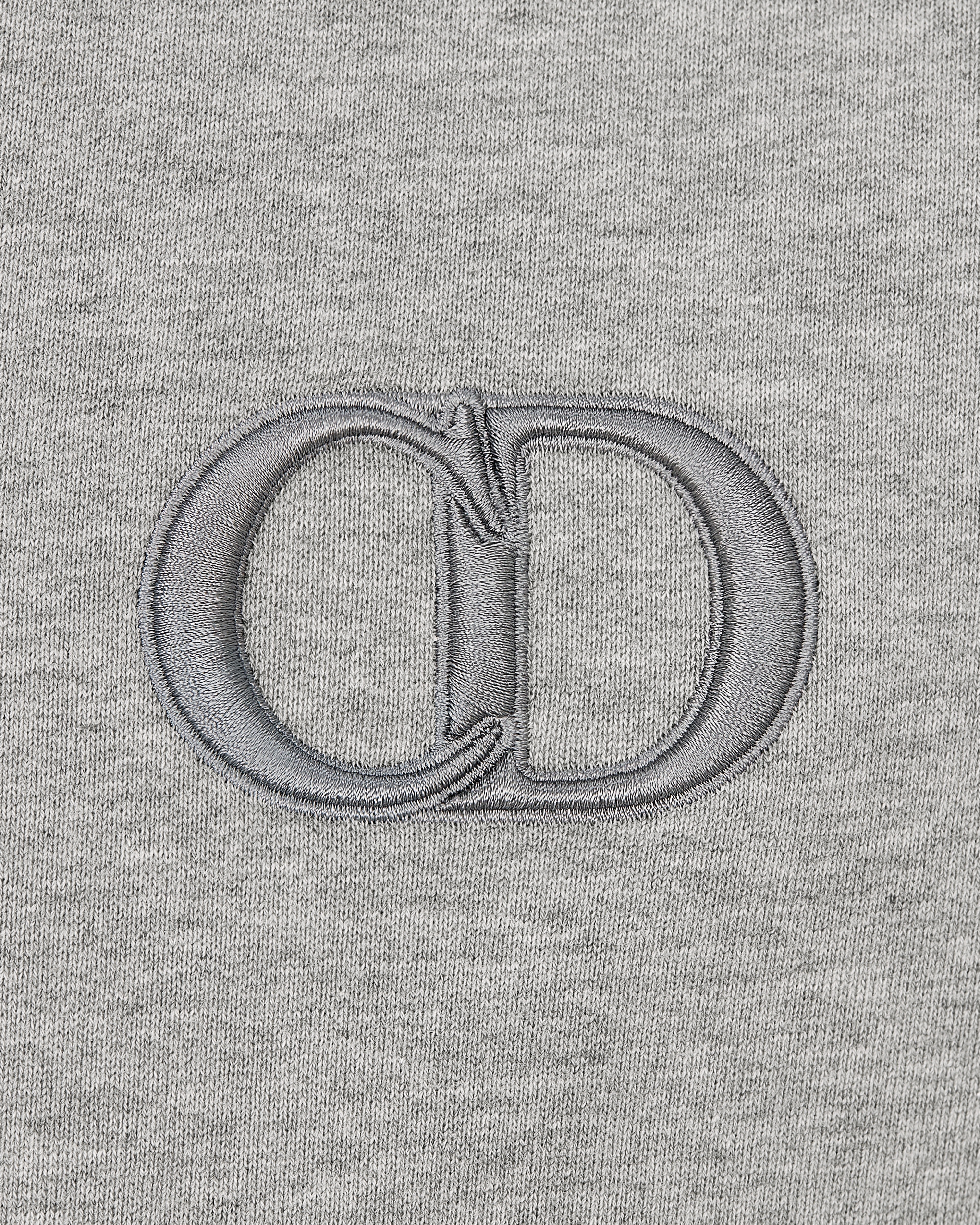 CD Icon Sweatshirt Gray Cotton Fleece E09