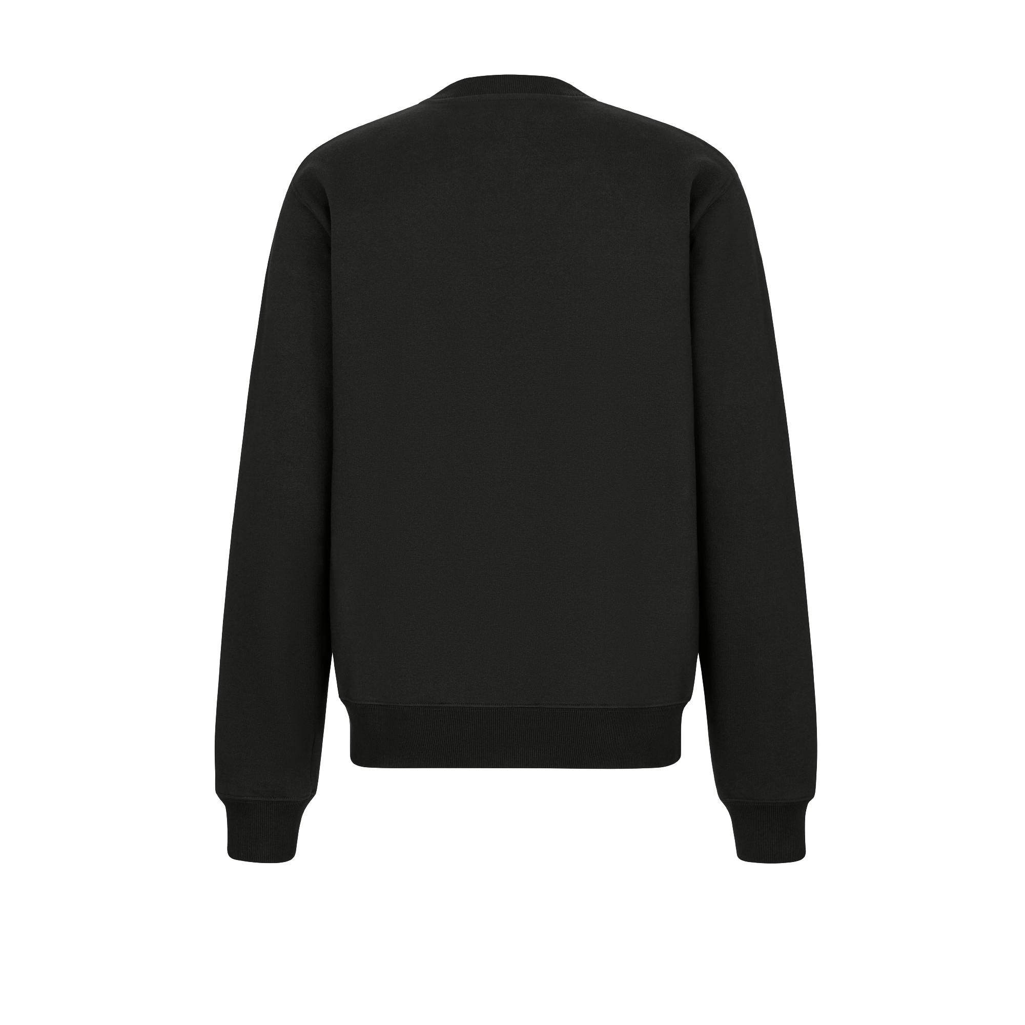 CD Icon Sweatshirt Black Cotton Fleece E08