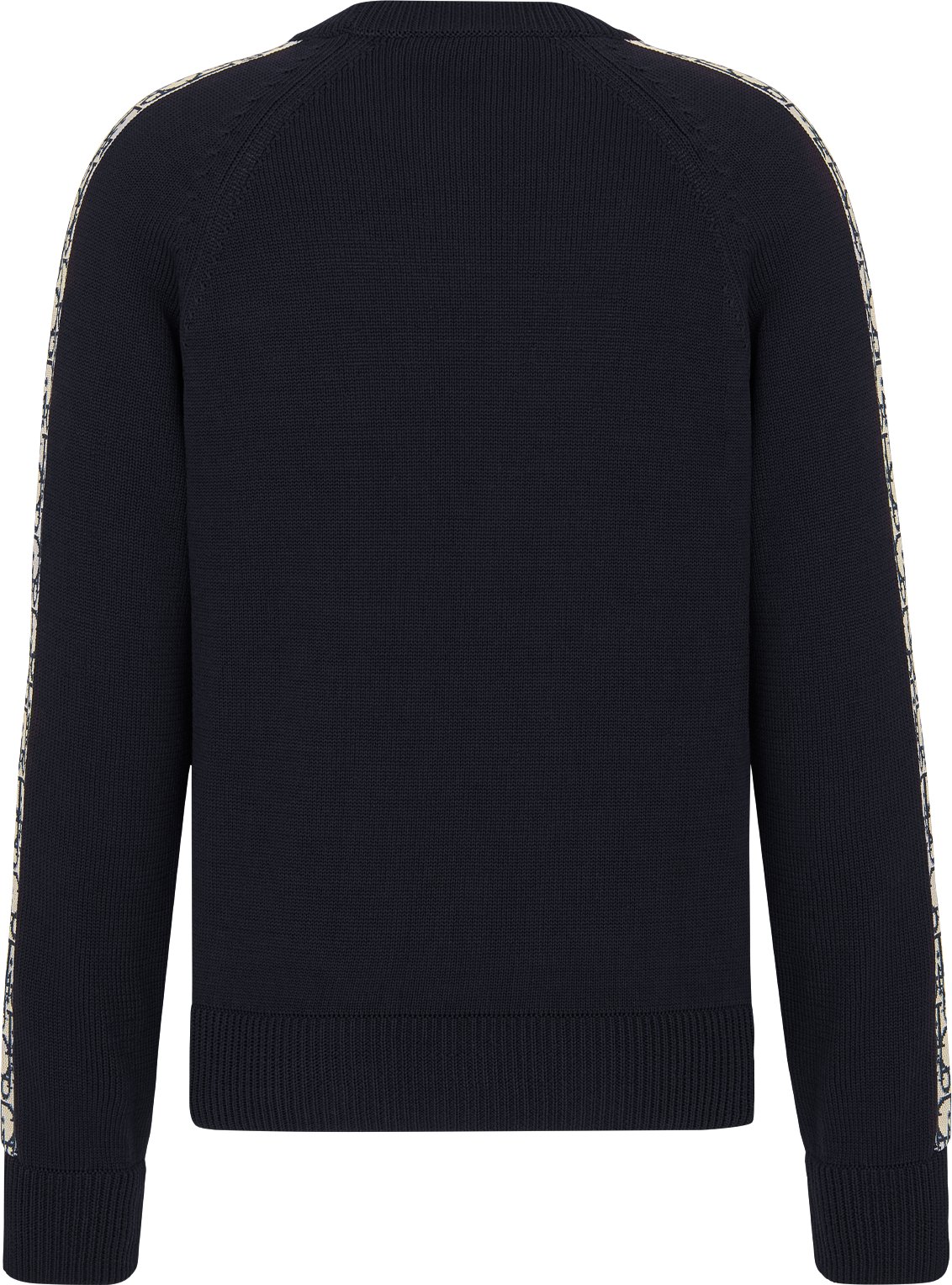 Sweater with Dior Oblique Inserts Back view
