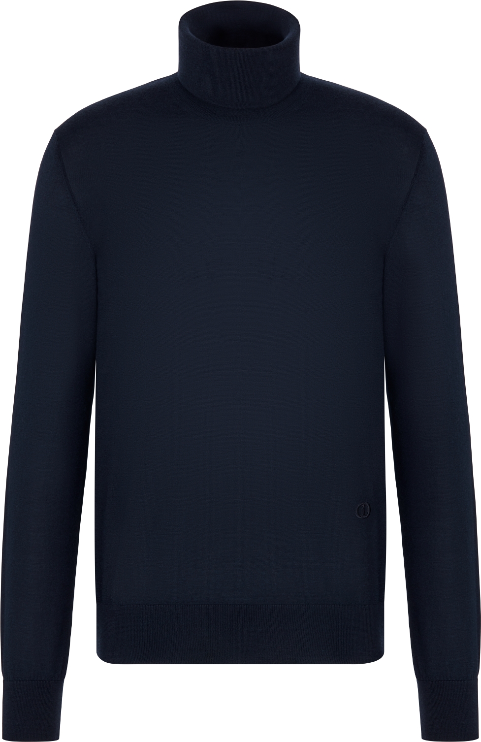 CD Icon Turtleneck Sweater Black Cashmere Jersey DIOR